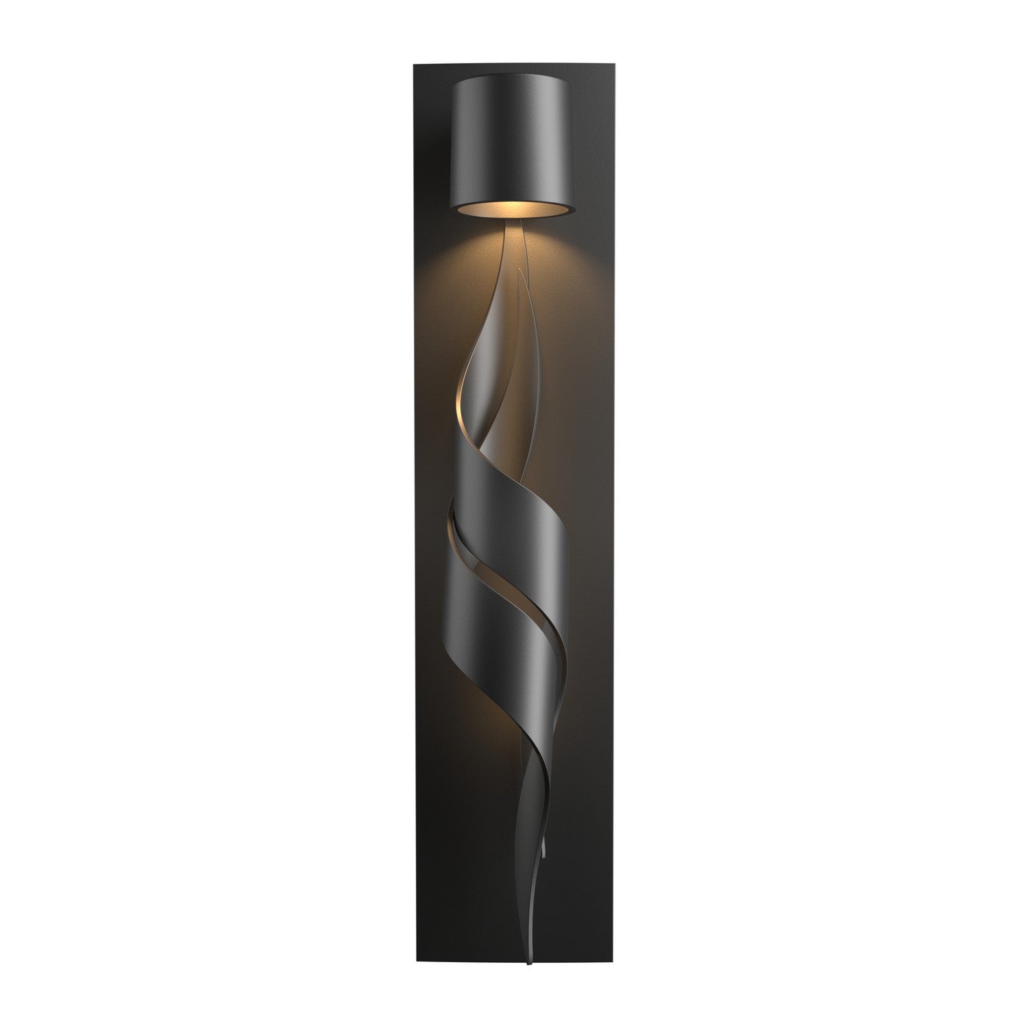 Hubbardton Forge - 303090-SKT-80 - One Light Outdoor Wall Sconce - Flux - Coastal Black