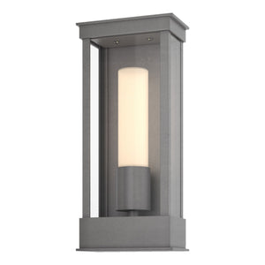 Hubbardton Forge - 304320-SKT-78-GG0392 - One Light Outdoor Wall Sconce - Portico - Coastal Burnished Steel