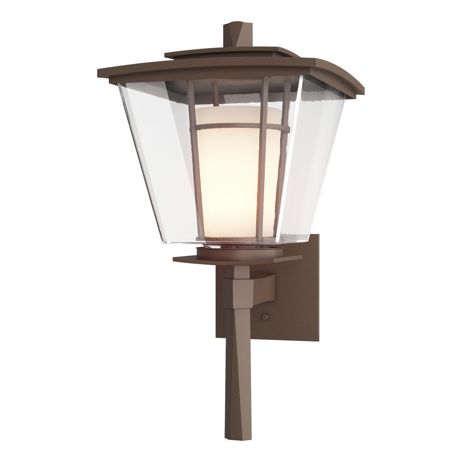 Hubbardton Forge - 304815-SKT-75-ZU0295 - One Light Outdoor Wall Sconce - Beacon Hall - Coastal Bronze