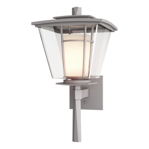 Hubbardton Forge - 304815-SKT-78-ZU0295 - One Light Outdoor Wall Sconce - Beacon Hall - Coastal Burnished Steel