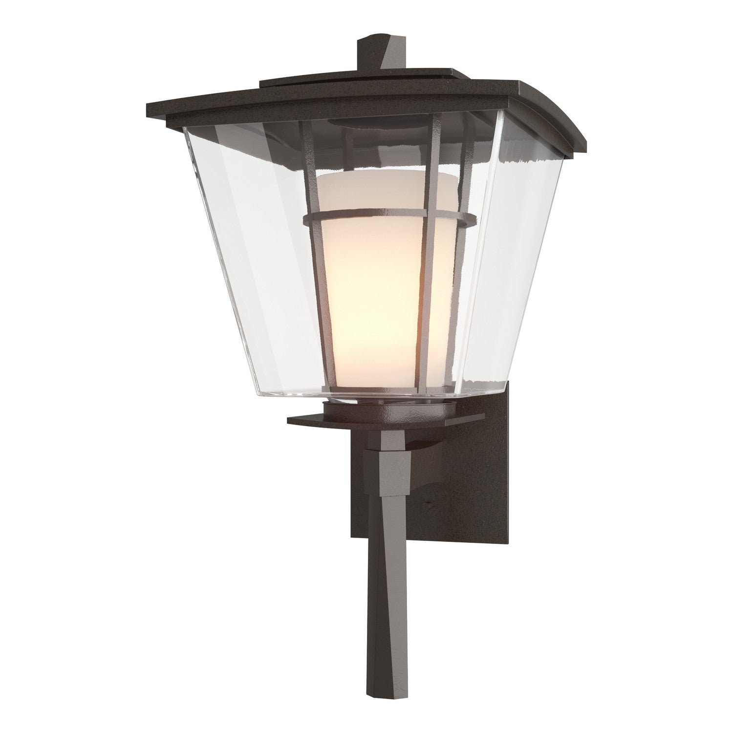 Hubbardton Forge - 304820-SKT-14-ZU0287 - Beacon Hall Large Outdoor Sconce - Beacon Hall - Coastal Oil Rubbed Bronze
