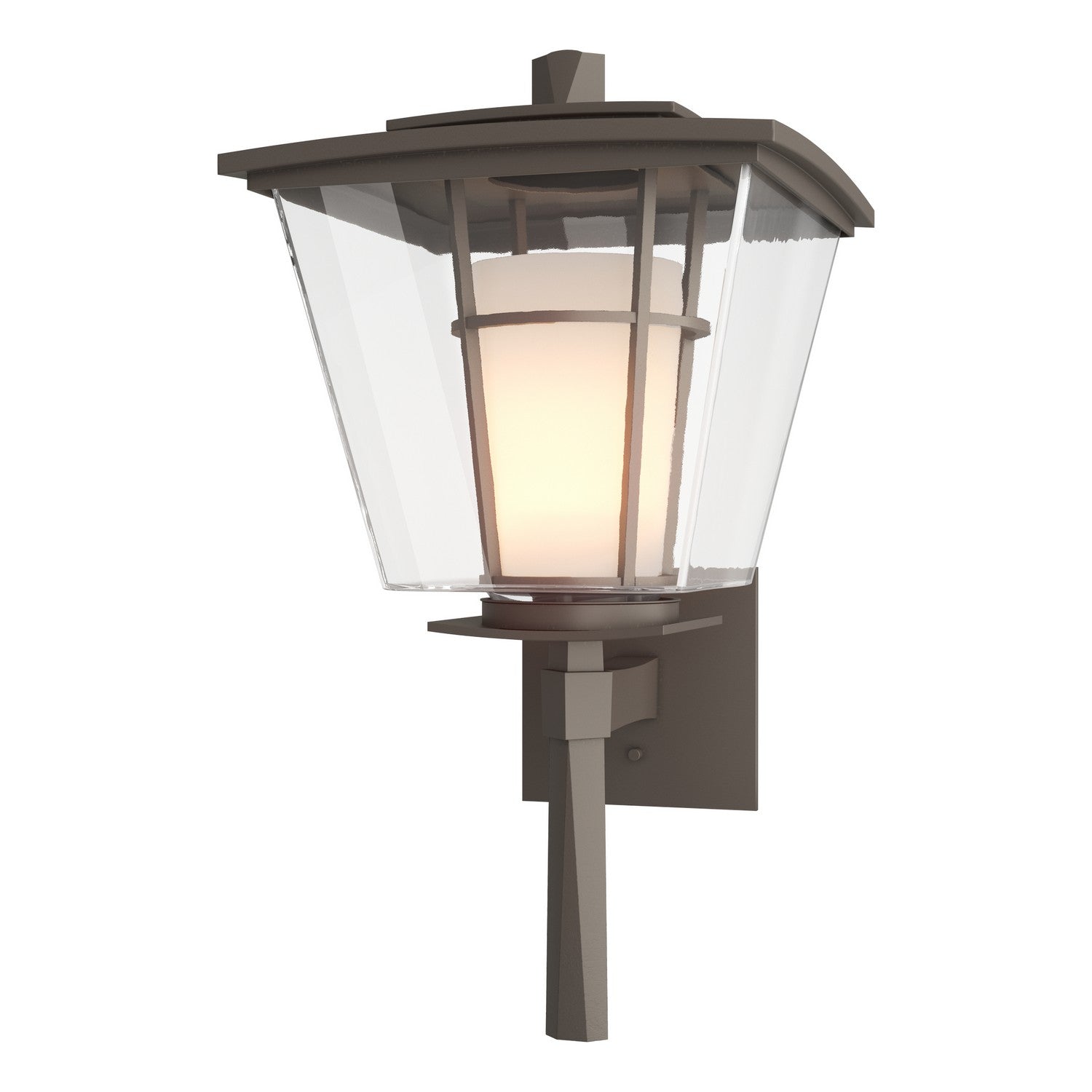 Hubbardton Forge - 304820-SKT-77-ZU0287 - Beacon Hall Large Outdoor Sconce - Beacon Hall - Coastal Dark Smoke