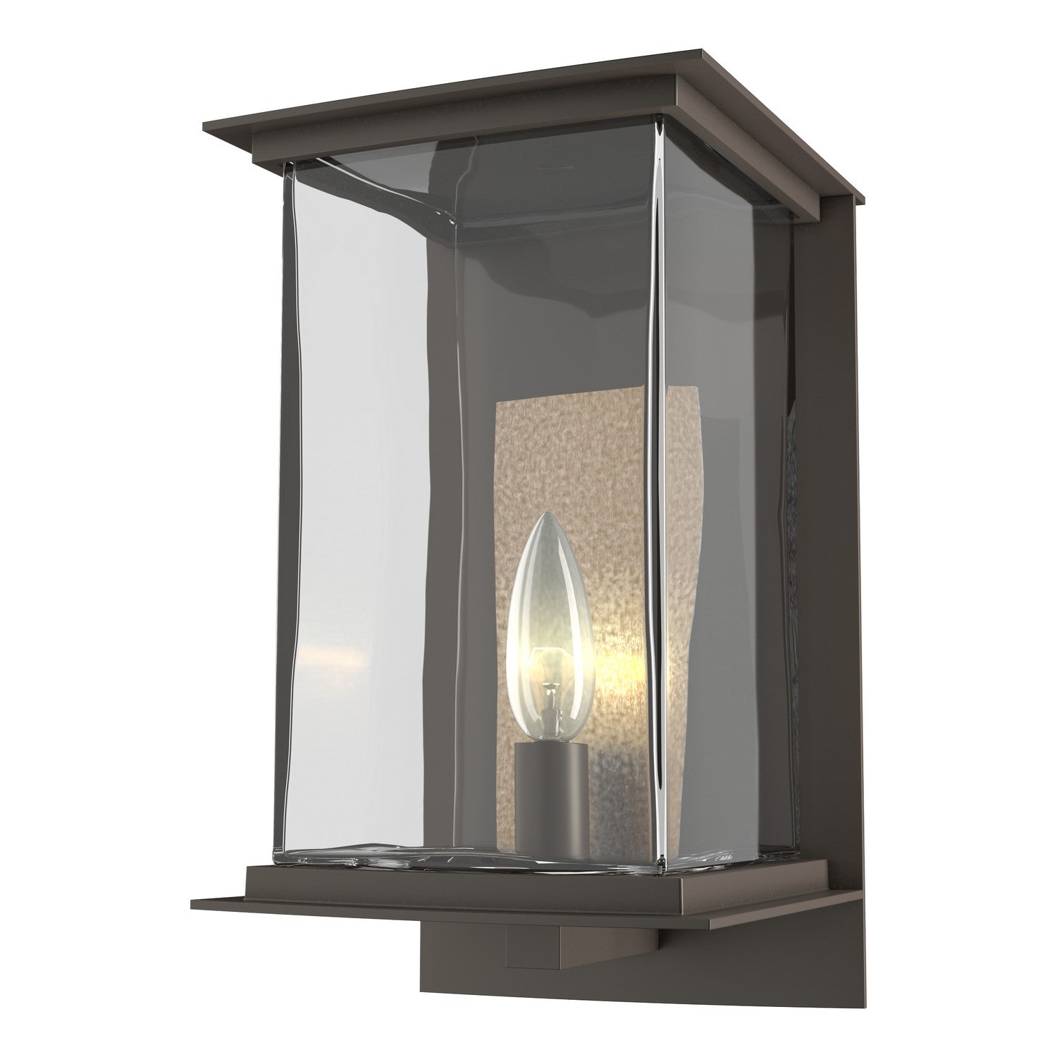 Hubbardton Forge - 304840-SKT-77-83-ZM0076 - Kingston Outdoor Medium Sconce - Kingston - Coastal Dark Smoke