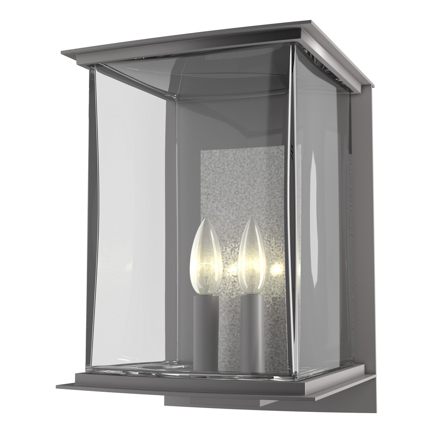 Hubbardton Forge - 304842-SKT-78-81-ZM0084 - Two Light Outdoor Wall Sconce - Kingston - Coastal Burnished Steel