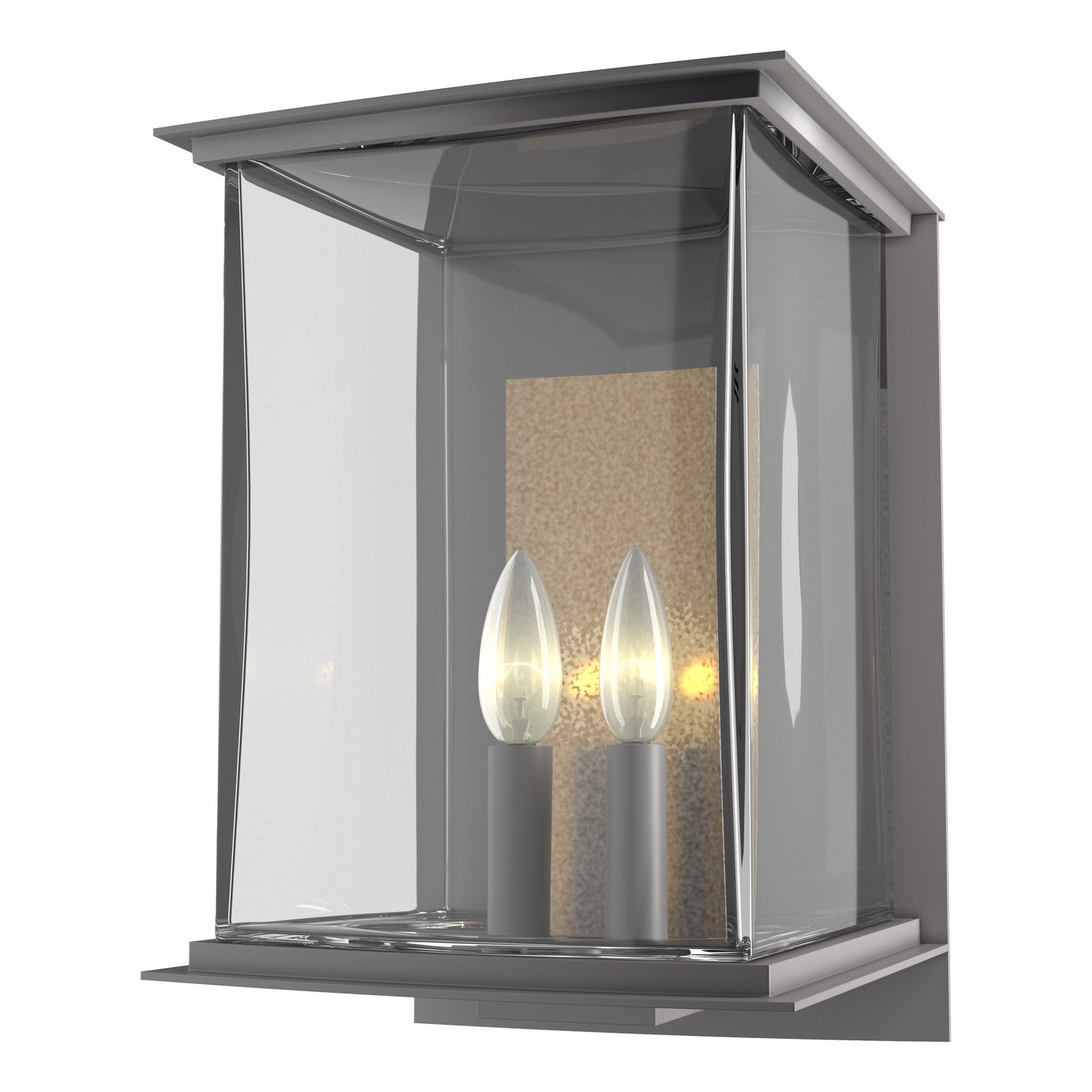Hubbardton Forge - 304842-SKT-78-83-ZM0084 - Two Light Outdoor Wall Sconce - Kingston - Coastal Burnished Steel