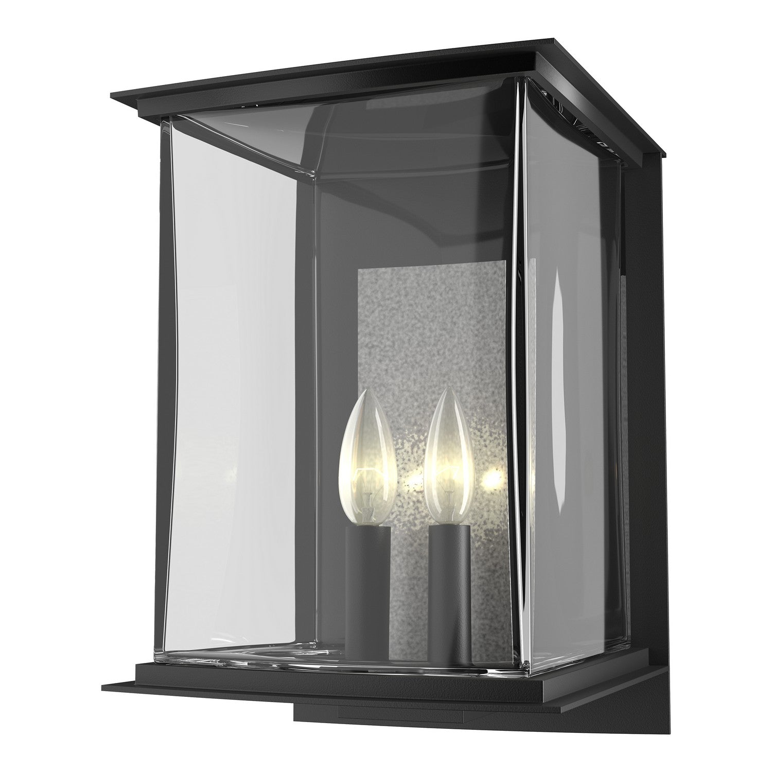 Hubbardton Forge - 304842-SKT-80-81-ZM0084 - Kingston Outdoor Large Sconce - Kingston - Coastal Black