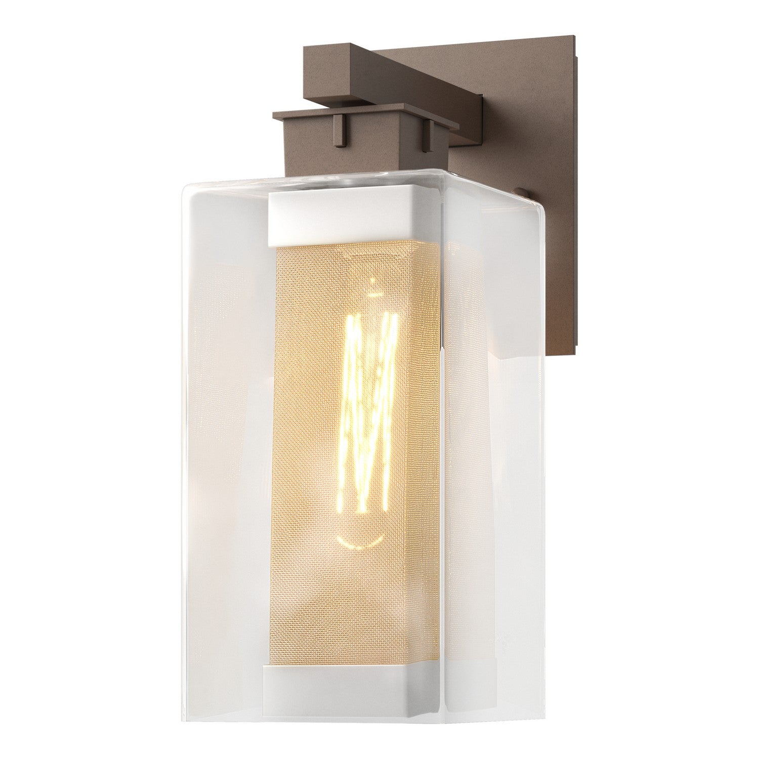 Hubbardton Forge - 304852-SKT-75-72-ZM0093 - Polaris Outdoor Medium Sconce - Polaris - Coastal Bronze