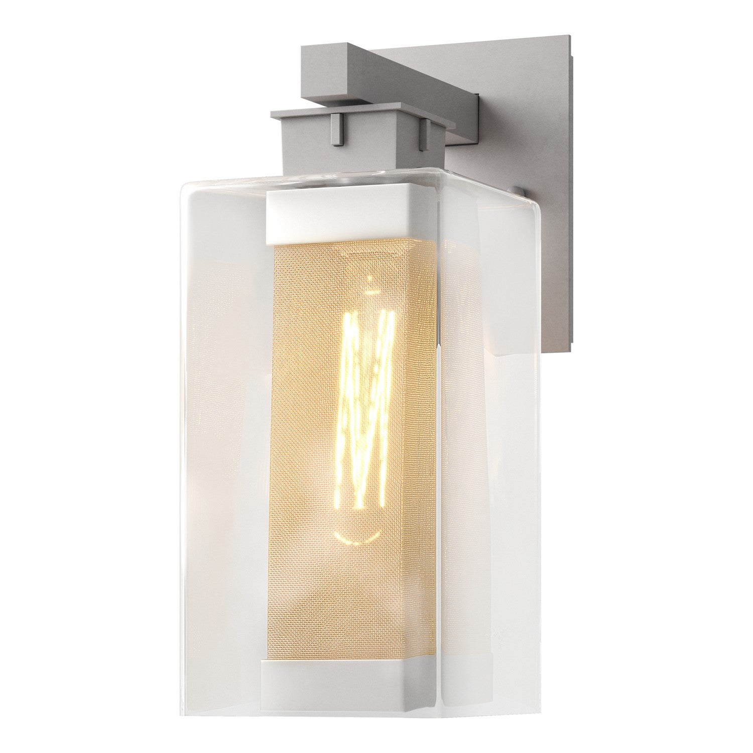 Hubbardton Forge - 304852-SKT-78-72-ZM0093 - One Light Outdoor Wall Sconce - Polaris - Coastal Burnished Steel