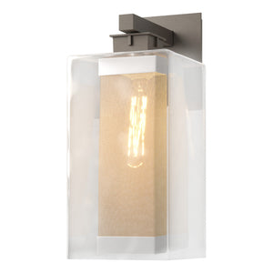 Hubbardton Forge - 304854-SKT-77-72-ZM0707 - One Light Outdoor Wall Sconce - Polaris - Coastal Dark Smoke