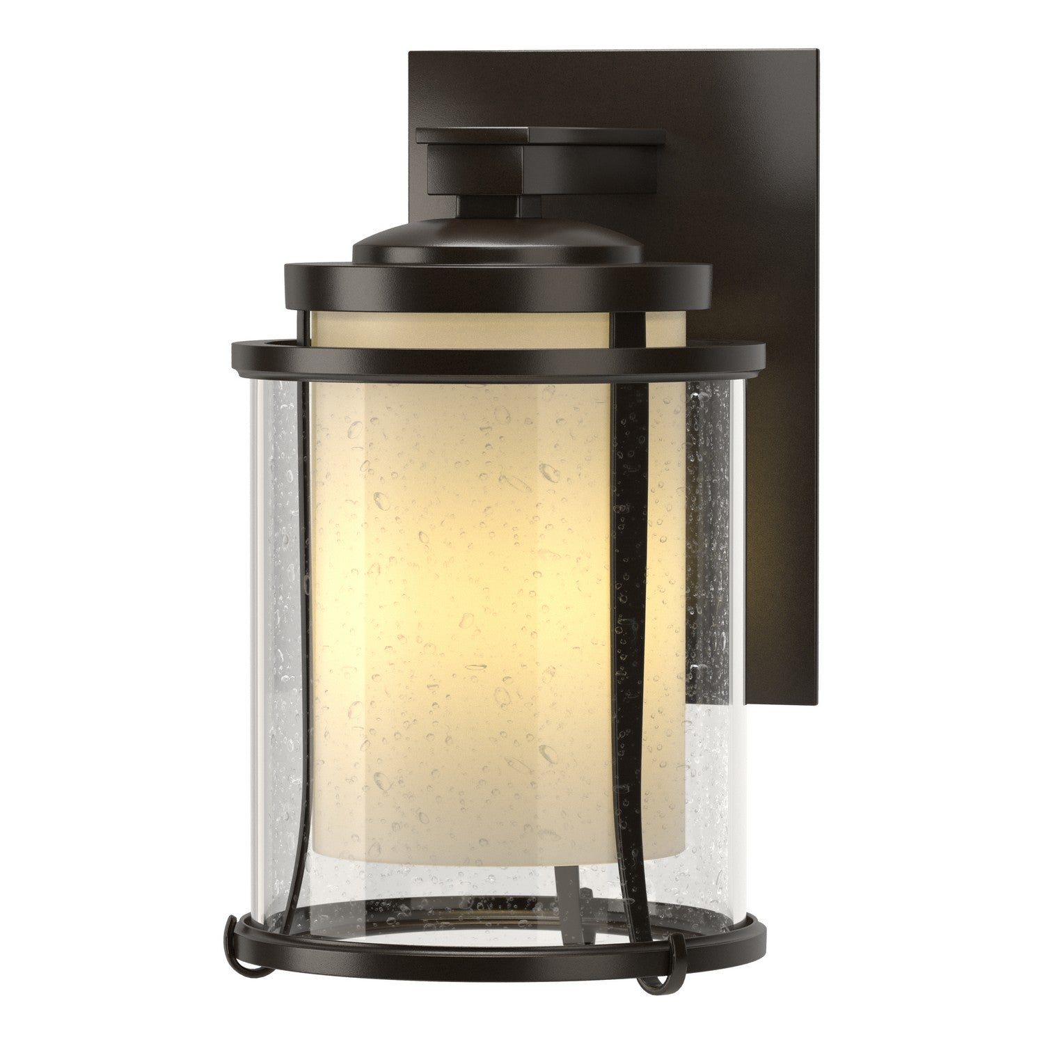 Hubbardton Forge - 305605-SKT-14-ZS0296 - Meridian Small Outdoor Sconce - Meridian - Coastal Oil Rubbed Bronze