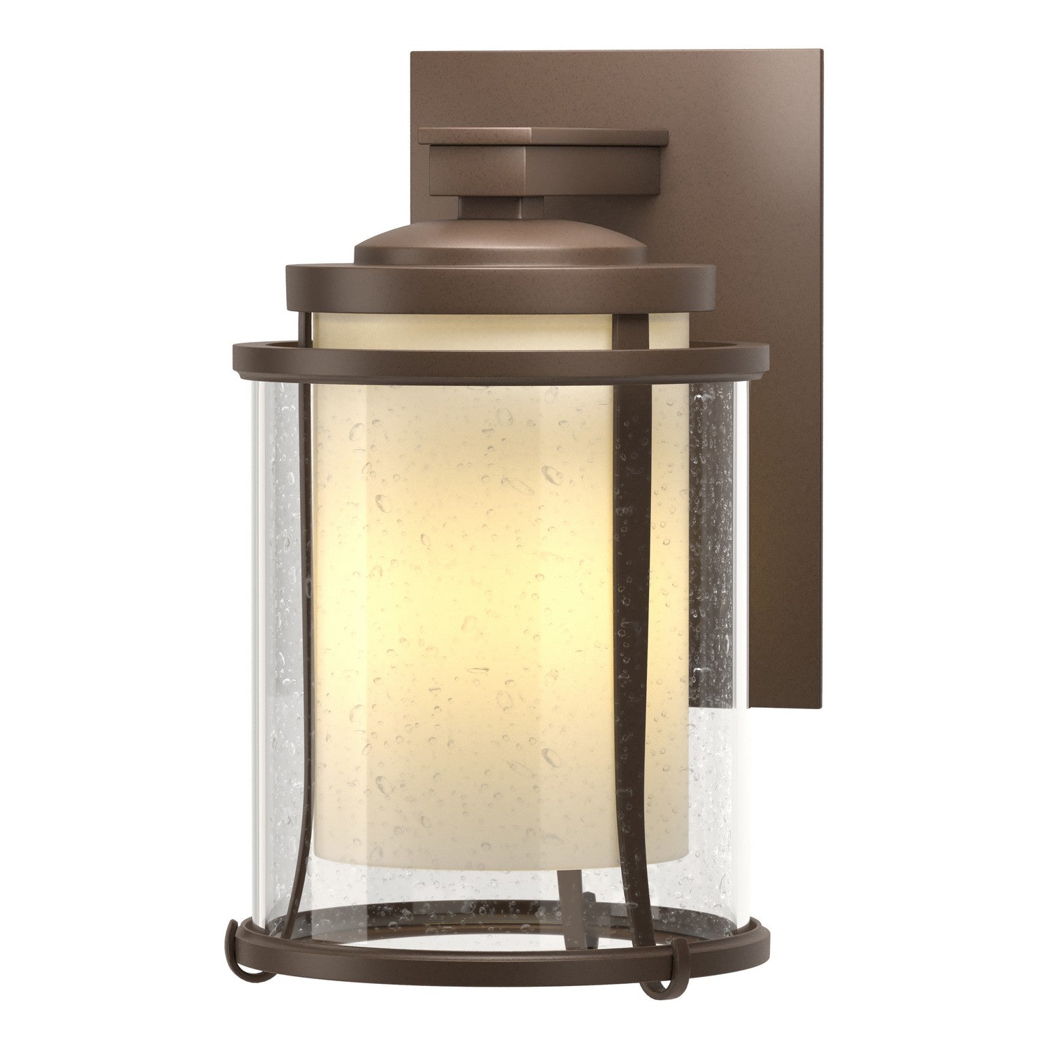 Hubbardton Forge - 305605-SKT-75-ZS0296 - One Light Outdoor Wall Sconce - Meridian - Coastal Bronze