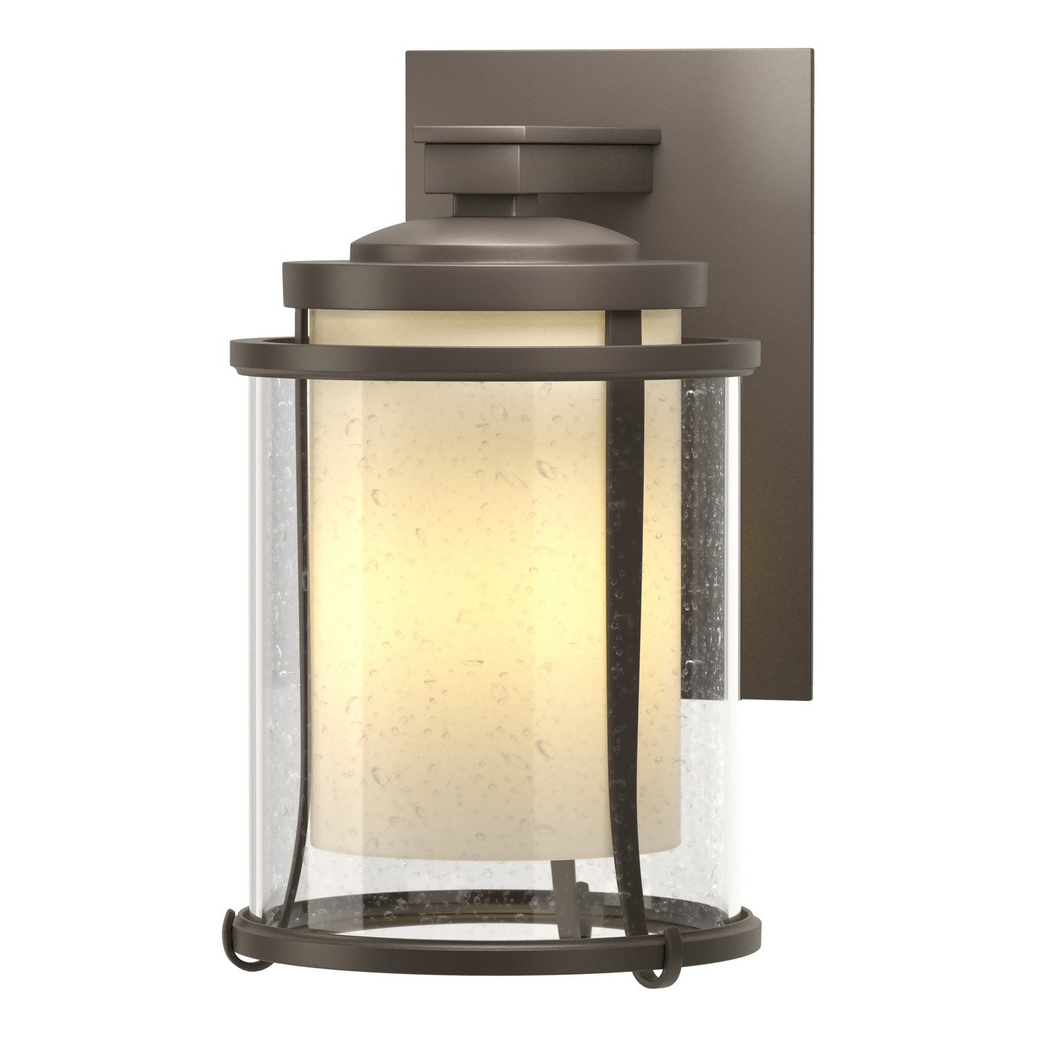 Hubbardton Forge - 305605-SKT-77-ZS0296 - One Light Outdoor Wall Sconce - Meridian - Coastal Dark Smoke