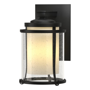 Hubbardton Forge - 305605-SKT-80-ZS0296 - One Light Outdoor Wall Sconce - Meridian - Coastal Black