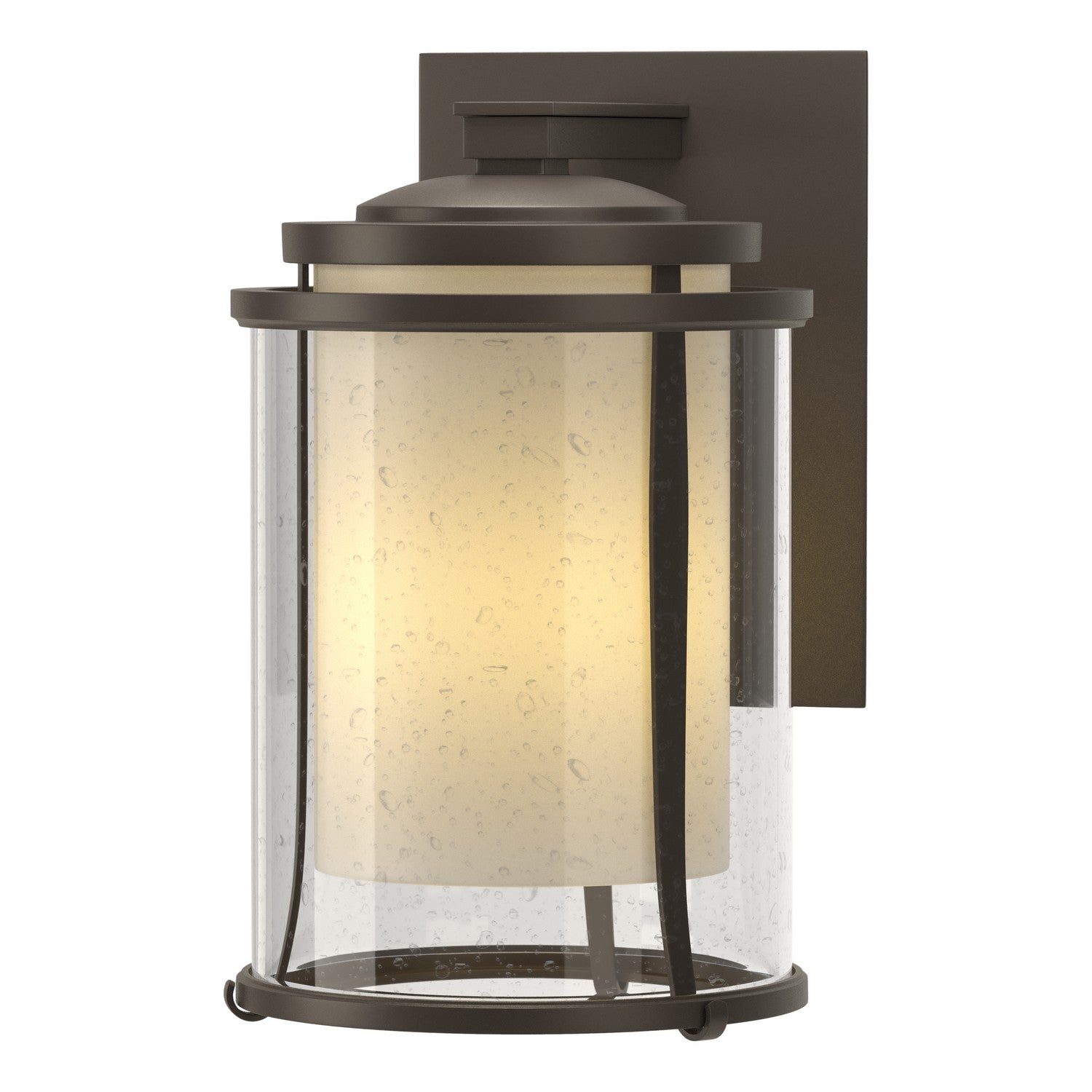 Hubbardton Forge - 305615-SKT-77-ZS0283 - One Light Outdoor Wall Sconce - Meridian - Coastal Dark Smoke