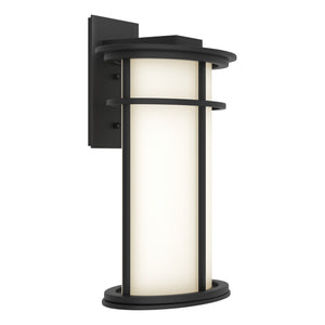 Hubbardton Forge - 305655-SKT-80-GG0387 - One Light Outdoor Wall Sconce - Province - Coastal Black