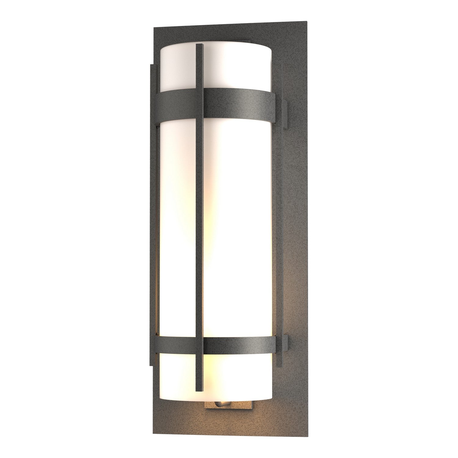 Hubbardton Forge - 305895-SKT-20-GG0240 - One Light Outdoor Wall Sconce - Banded - Coastal Natural Iron