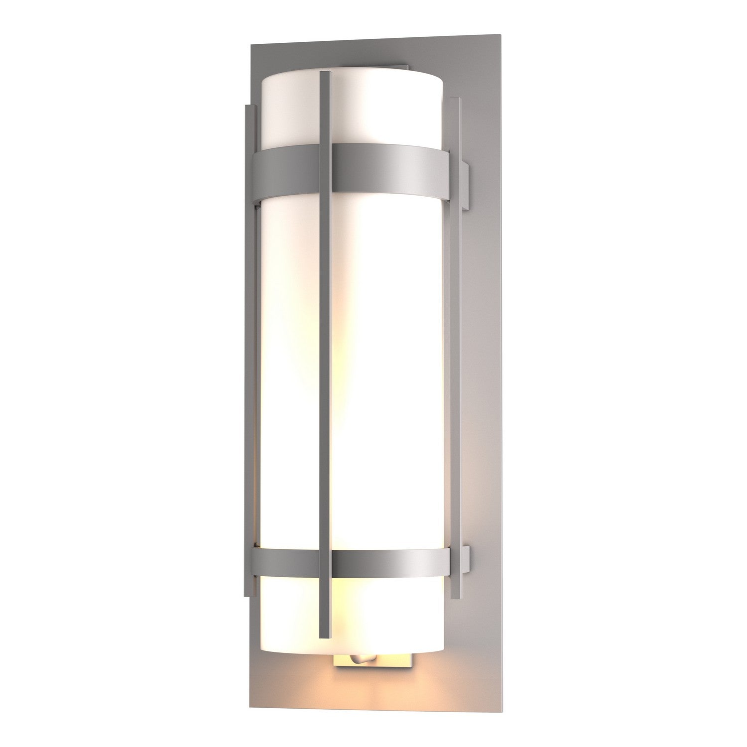 Hubbardton Forge - 305895-SKT-78-GG0240 - One Light Outdoor Wall Sconce - Banded - Coastal Burnished Steel