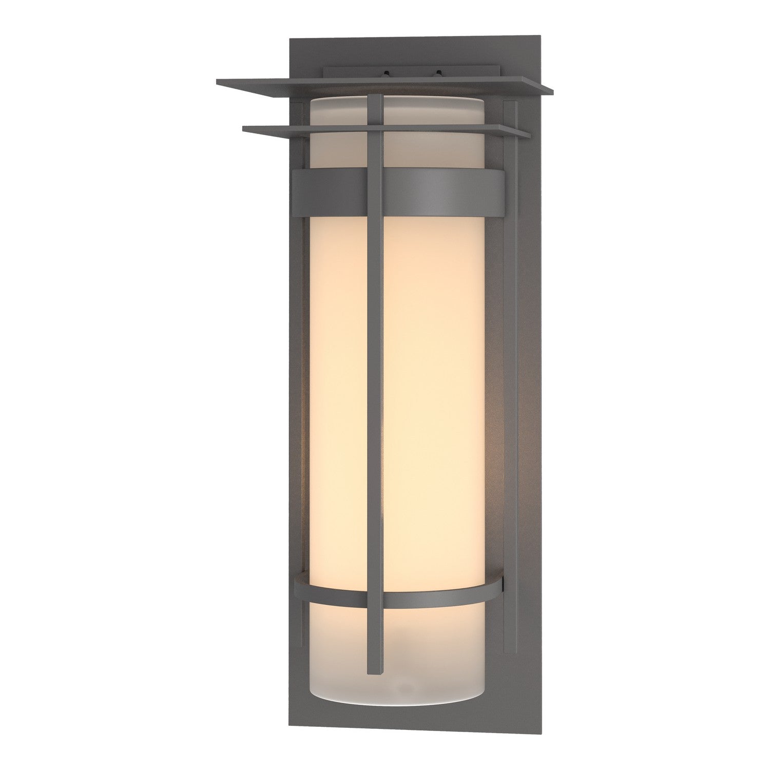 Hubbardton Forge - 305995-SKT-78-GG0240 - One Light Outdoor Wall Sconce - Banded - Coastal Burnished Steel