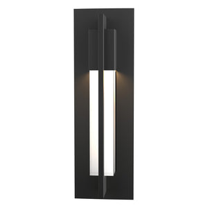 Hubbardton Forge - 306401-SKT-80-ZM0331 - One Light Outdoor Wall Sconce - Axis - Coastal Black