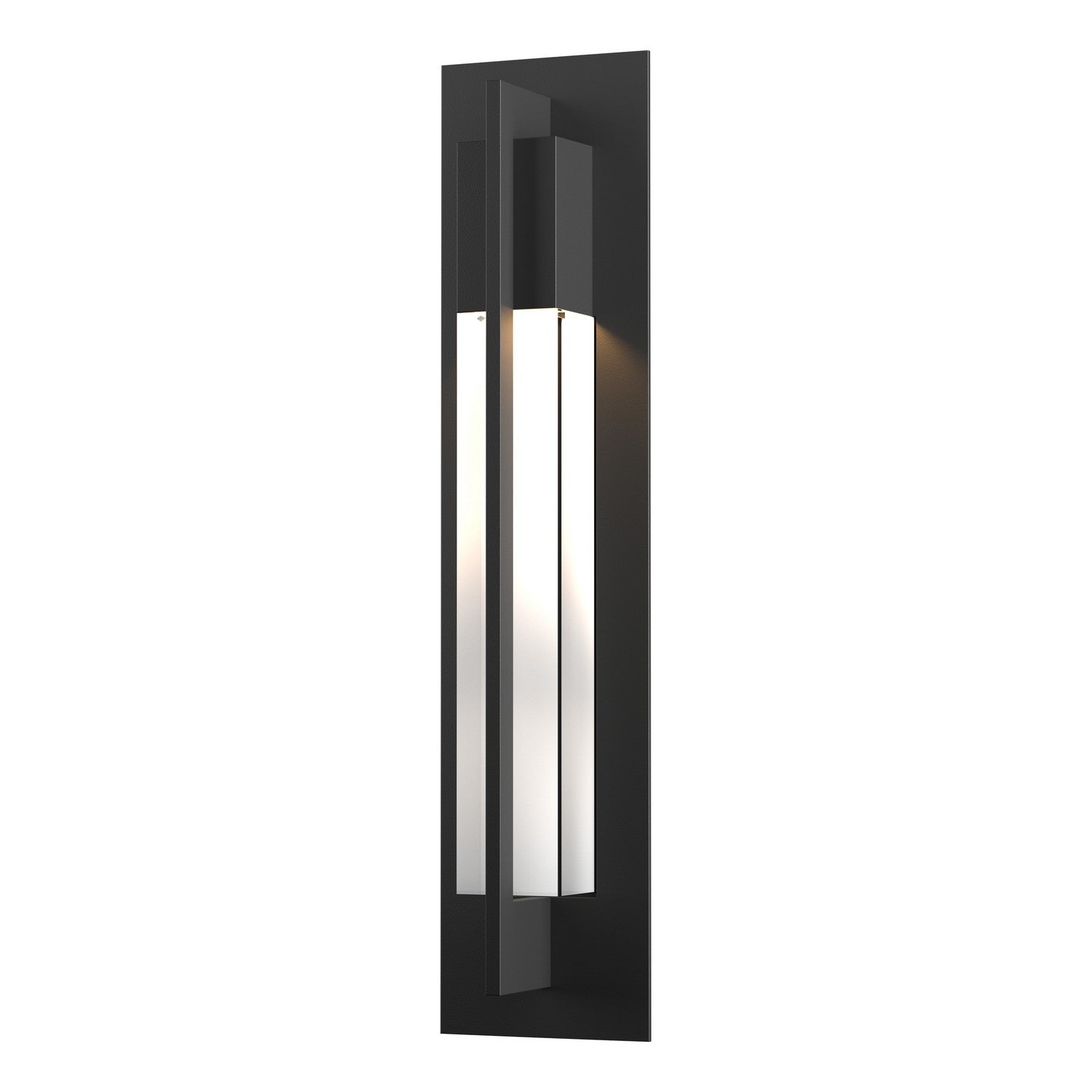 Hubbardton Forge - 306405-SKT-80-ZM0333 - One Light Outdoor Wall Sconce - Axis - Coastal Black