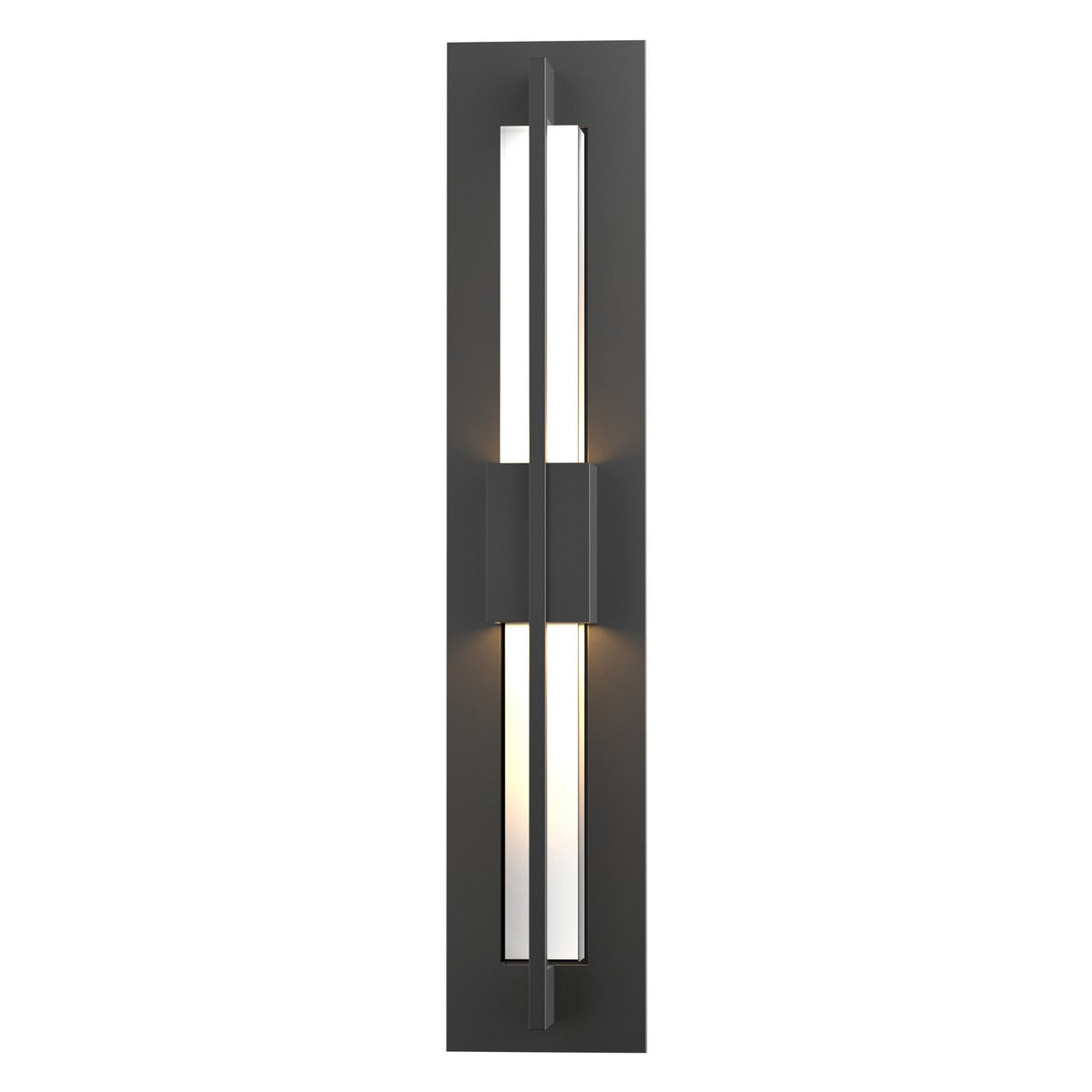 Hubbardton Forge - 306415-LED-80-ZM0331 - Double Axis Small LED Outdoor Sconce - Axis - Coastal Black