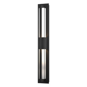 Hubbardton Forge - 306425-LED-80-ZM0333 - Double Axis Large LED Outdoor Sconce - Axis - Coastal Black