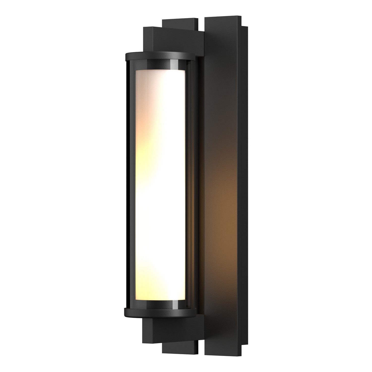 Hubbardton Forge - 306453-SKT-80-ZM0379 - One Light Outdoor Wall Sconce - Fuse - Coastal Black