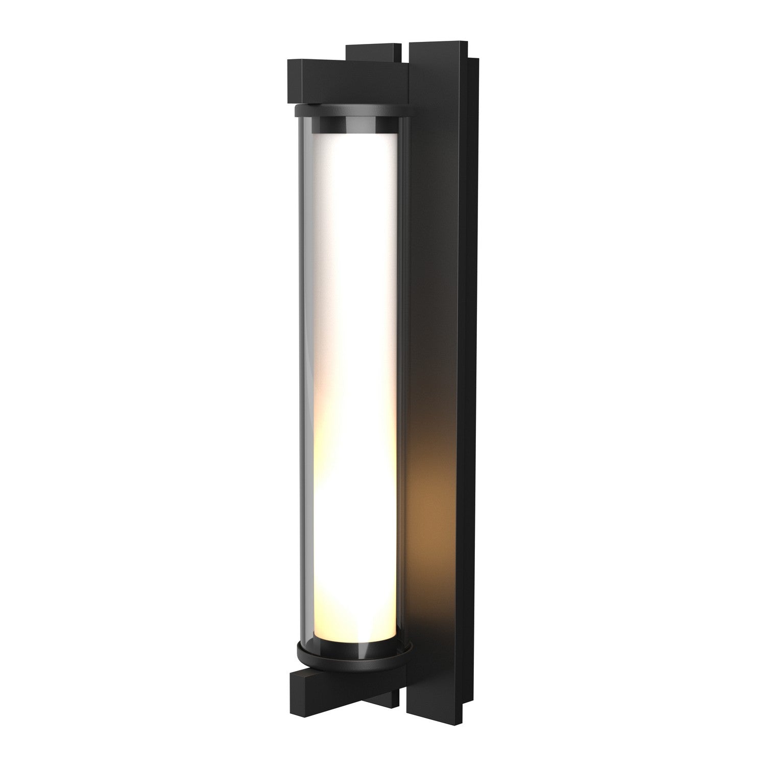 Hubbardton Forge - 306455-SKT-80-ZM0390 - One Light Outdoor Wall Sconce - Fuse - Coastal Black