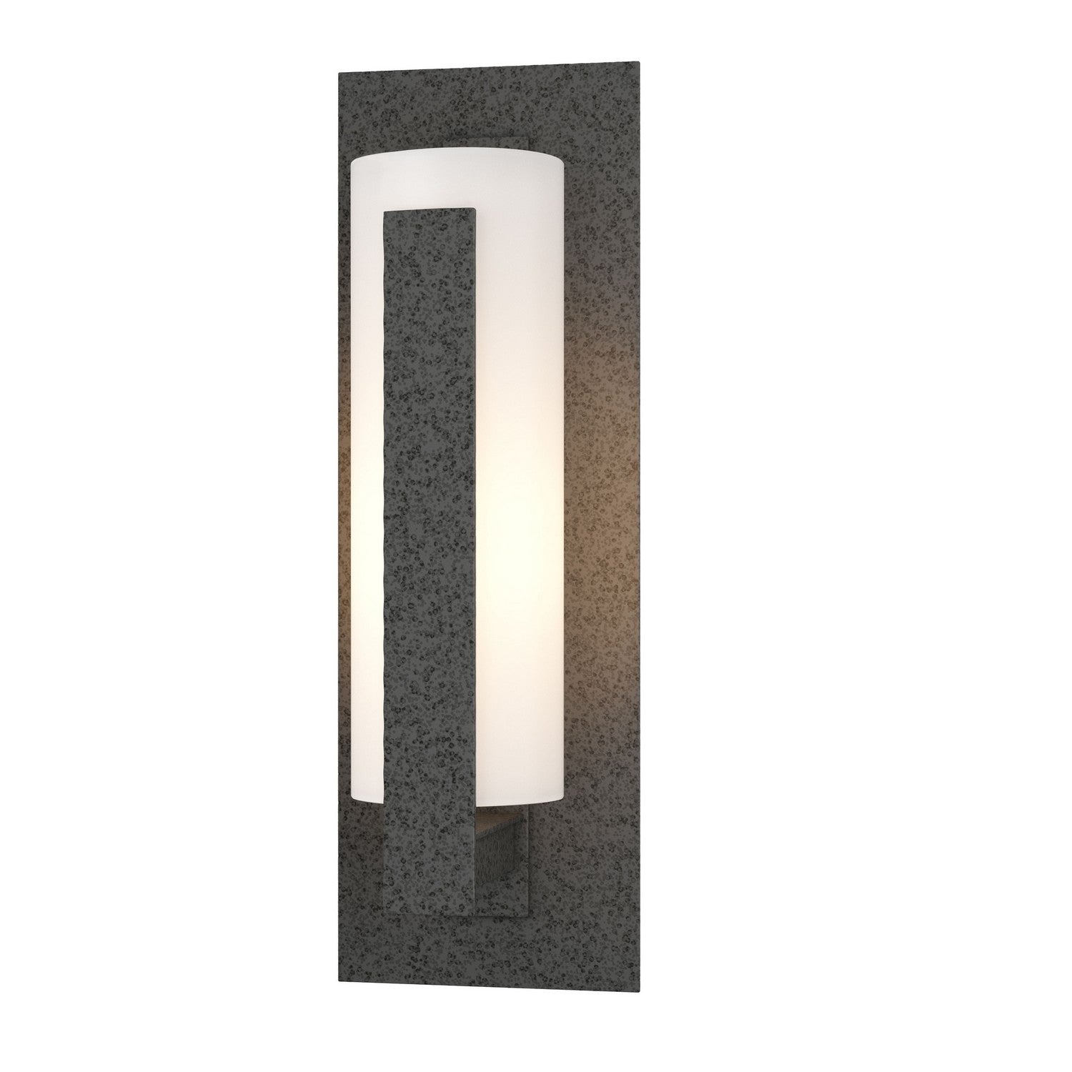 Hubbardton Forge - 307285-SKT-20-GG0066 - One Light Outdoor Wall Sconce - Vertical Bar - Coastal Natural Iron