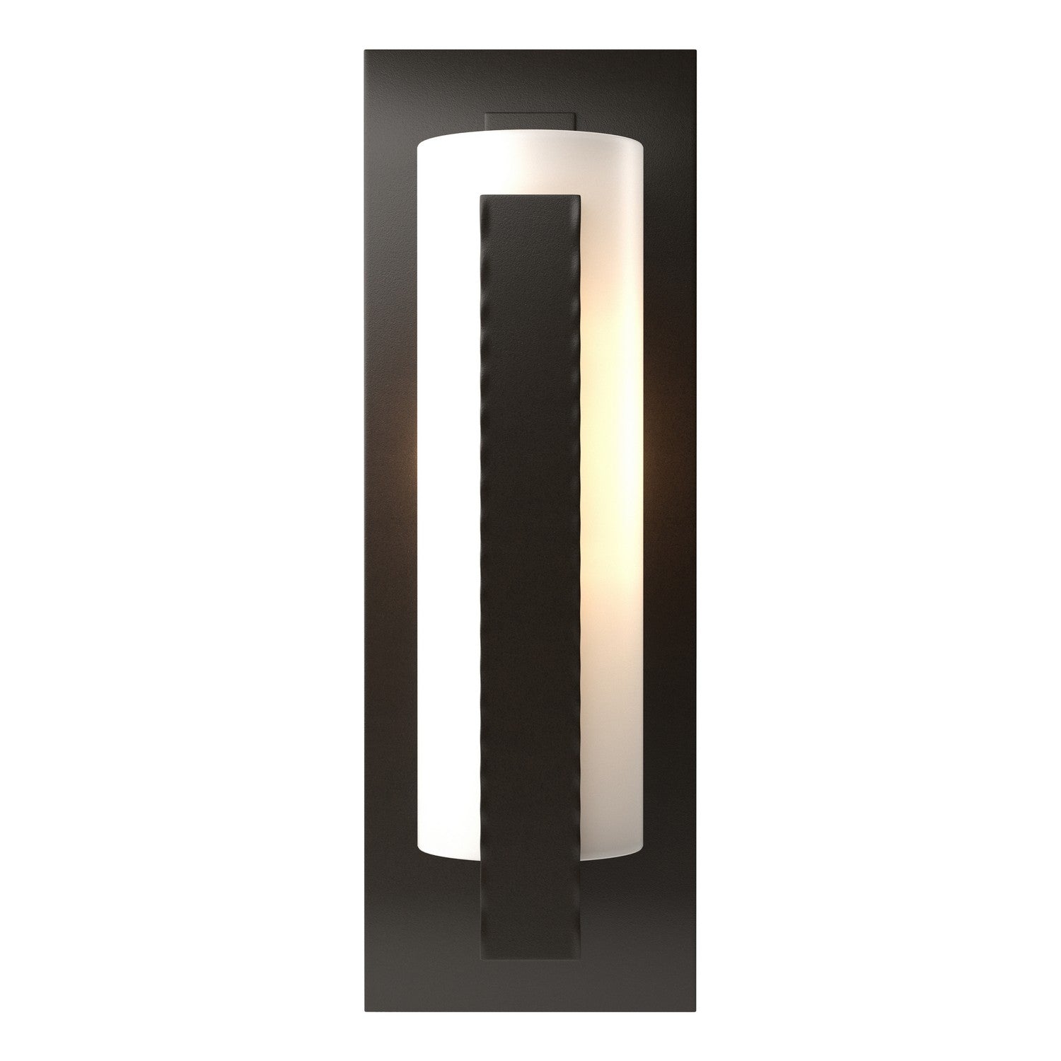 Hubbardton Forge - 307286-SKT-14-GG0034 - One Light Outdoor Wall Sconce - Vertical Bar - Coastal Oil Rubbed Bronze