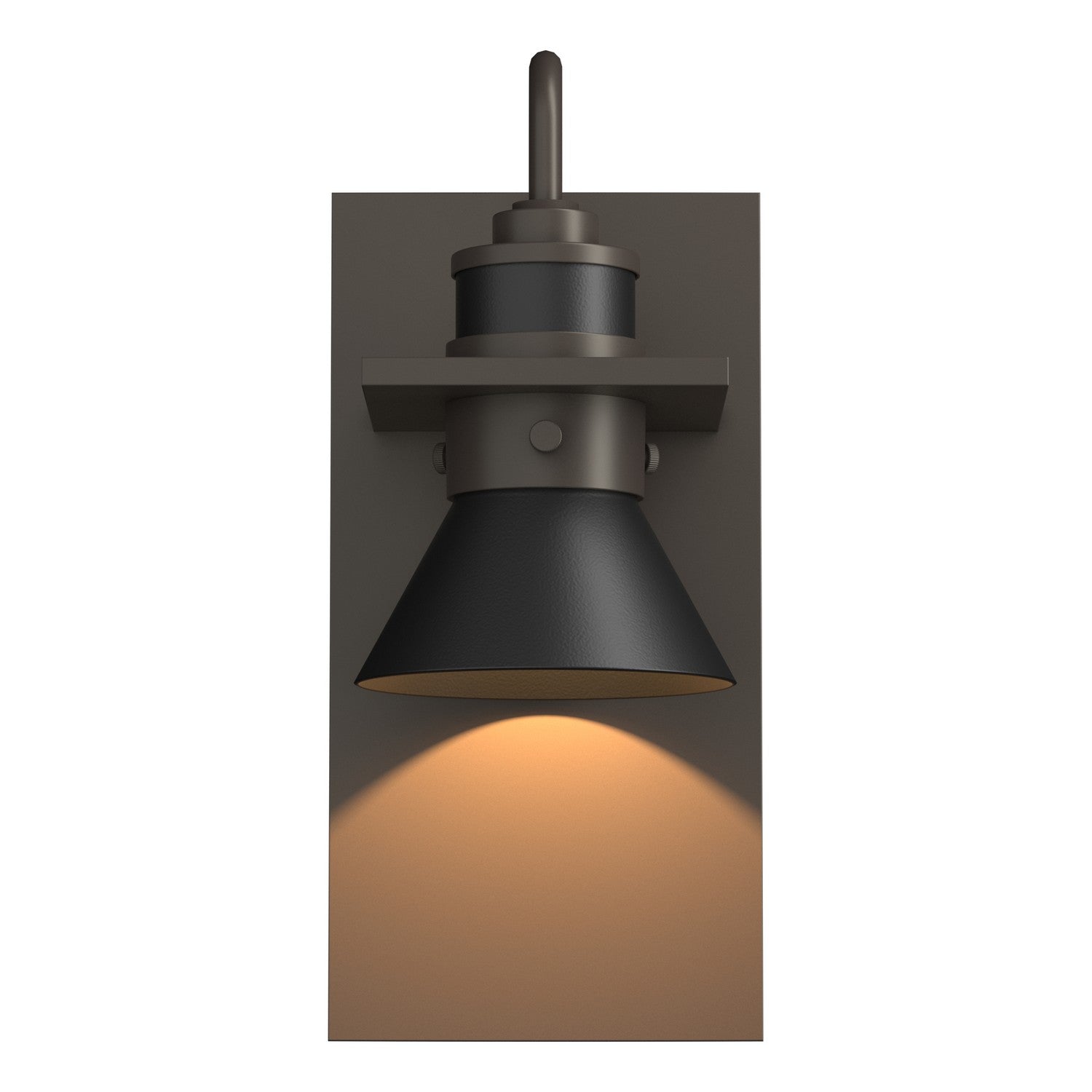 Hubbardton Forge - 307716-SKT-77-80 - Erlenmeyer Dark Sky Friendly Outdoor Sconce - Erlenmeyer - Coastal Dark Smoke