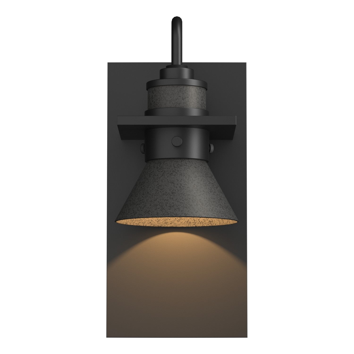 Hubbardton Forge - 307716-SKT-80-20 - Erlenmeyer Dark Sky Friendly Outdoor Sconce - Erlenmeyer - Coastal Black