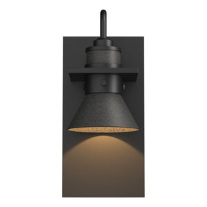 Hubbardton Forge - 307716-SKT-80-20 - One Light Outdoor Wall Sconce - Erlenmeyer - Coastal Black