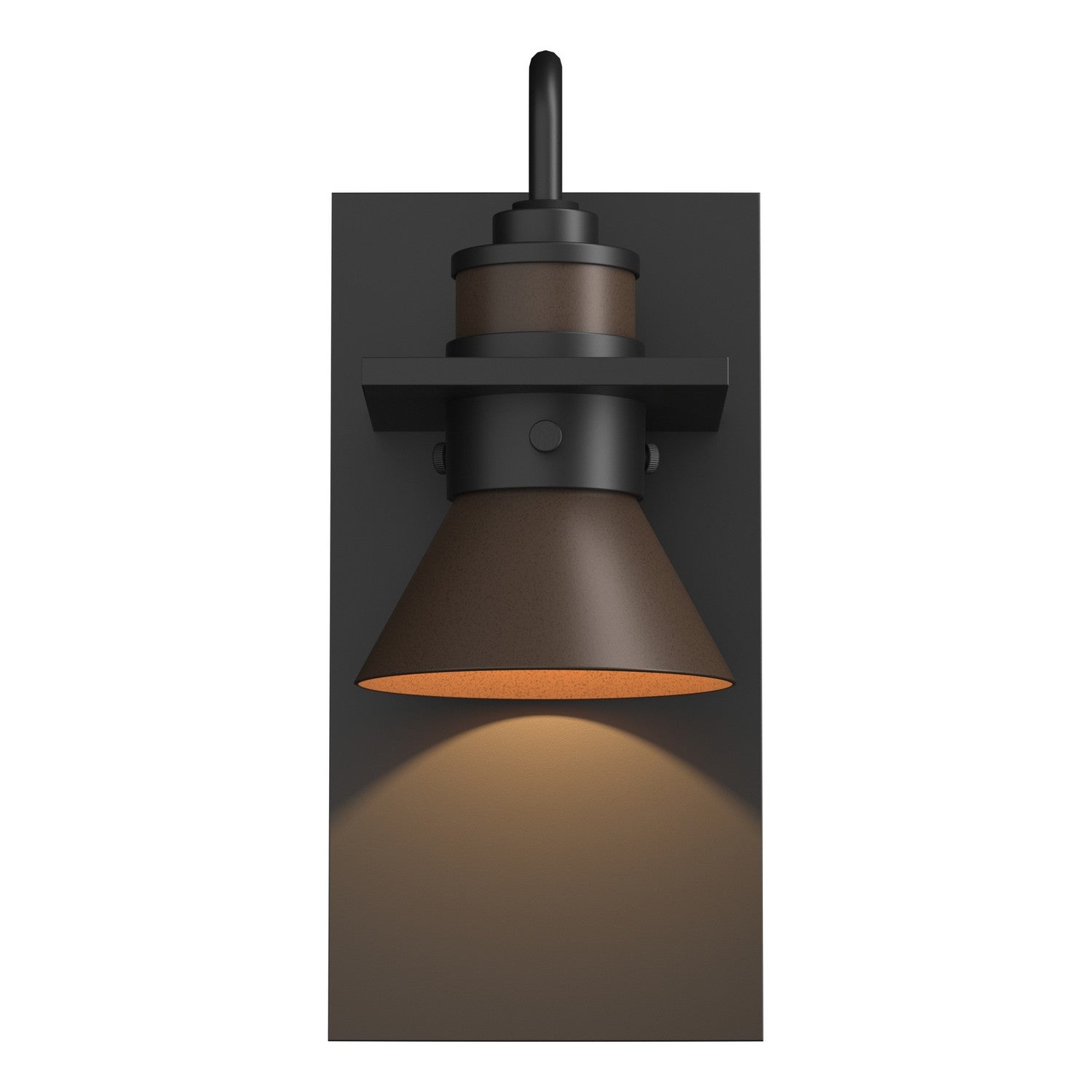 Hubbardton Forge - 307716-SKT-80-75 - Erlenmeyer Dark Sky Friendly Outdoor Sconce - Erlenmeyer - Coastal Black