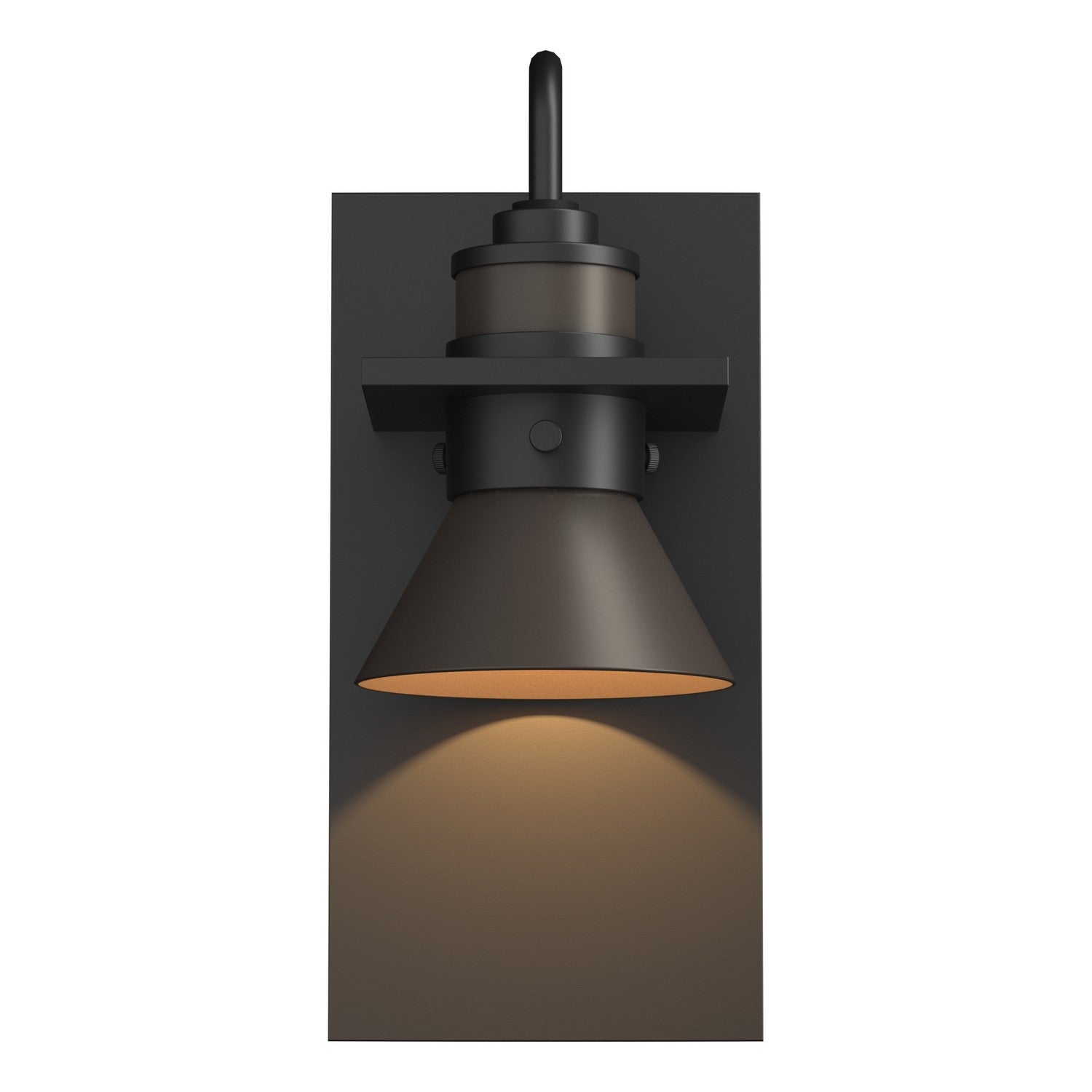 Hubbardton Forge - 307716-SKT-80-77 - Erlenmeyer Dark Sky Friendly Outdoor Sconce - Erlenmeyer - Coastal Black