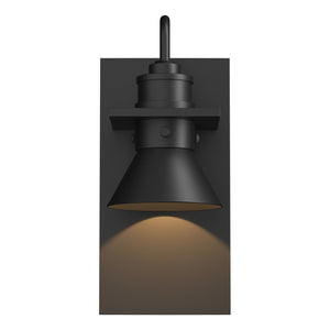 Hubbardton Forge - 307716-SKT-80-80 - One Light Outdoor Wall Sconce - Erlenmeyer - Coastal Black