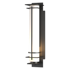 Hubbardton Forge - 307860-SKT-80-GG0187 - One Light Outdoor Wall Sconce - After Hours - Coastal Black