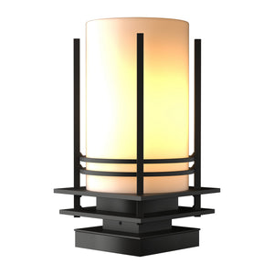 Hubbardton Forge - 335796-SKT-14-GG0026 - One Light Outdoor Pier Mount - Banded - Coastal Oil Rubbed Bronze