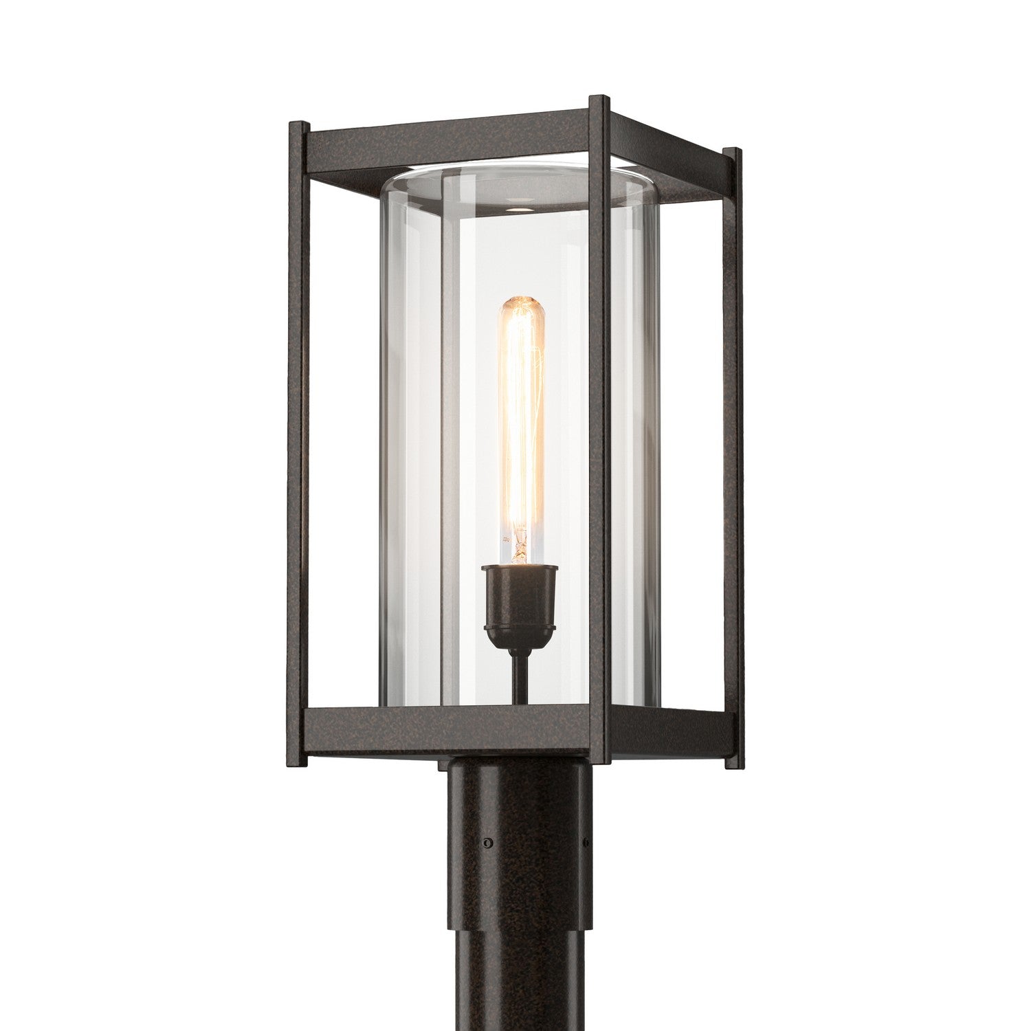 Hubbardton Forge - 342021-SKT-75-ZM0732 - One Light Outdoor Post Mount - Cela - Coastal Bronze