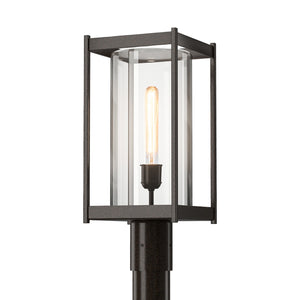 Hubbardton Forge - 342021-SKT-75-ZM0732 - One Light Outdoor Post Mount - Cela - Coastal Bronze