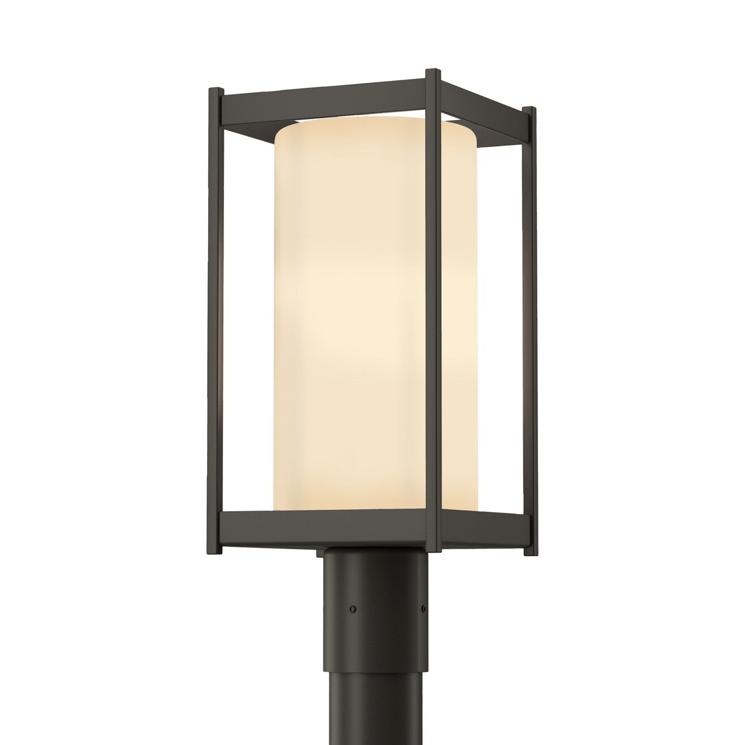 Hubbardton Forge - 342021-SKT-77-GG0732 - One Light Outdoor Post Mount - Cela - Coastal Dark Smoke