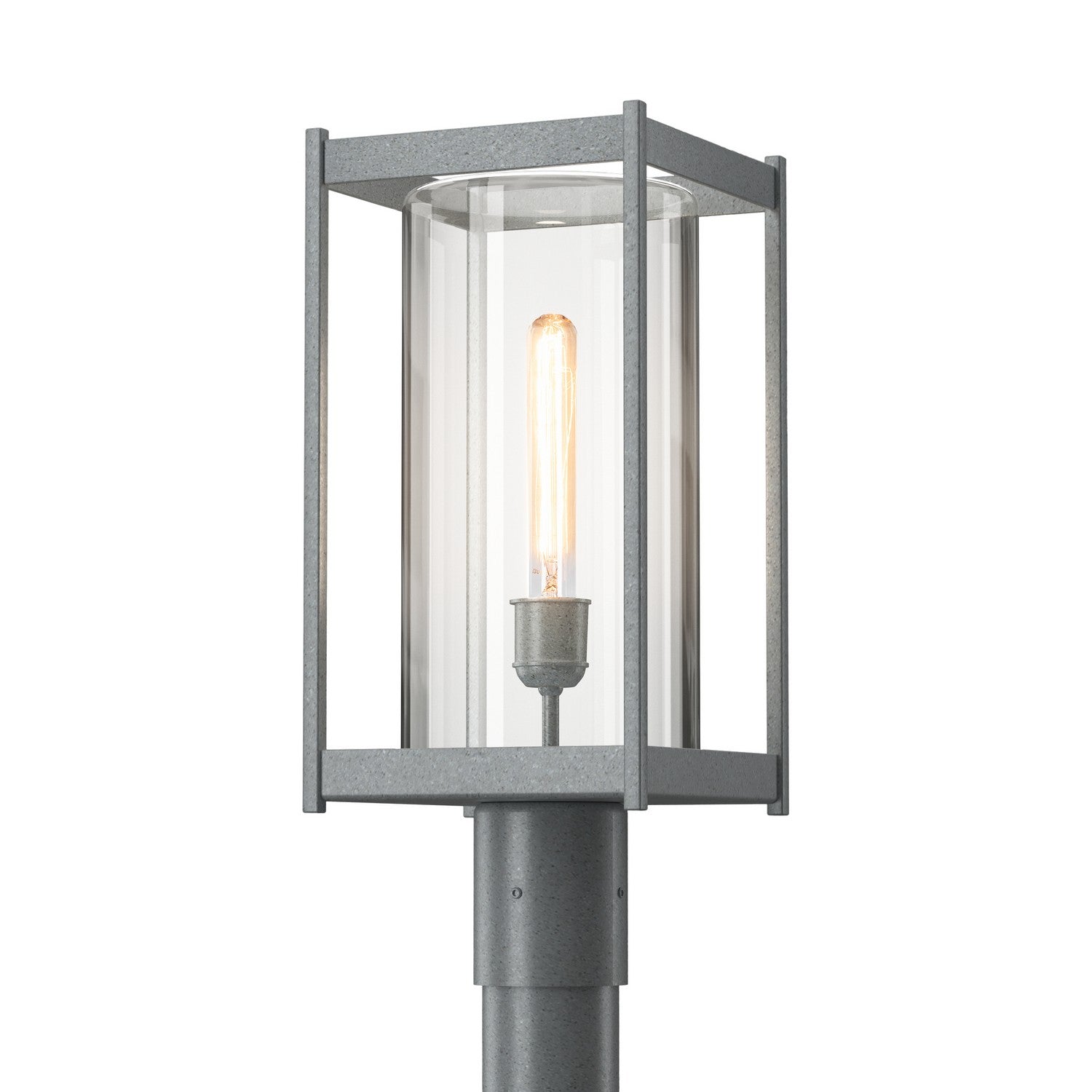 Hubbardton Forge - 342021-SKT-78-ZM0732 - One Light Outdoor Post Mount - Cela - Coastal Burnished Steel