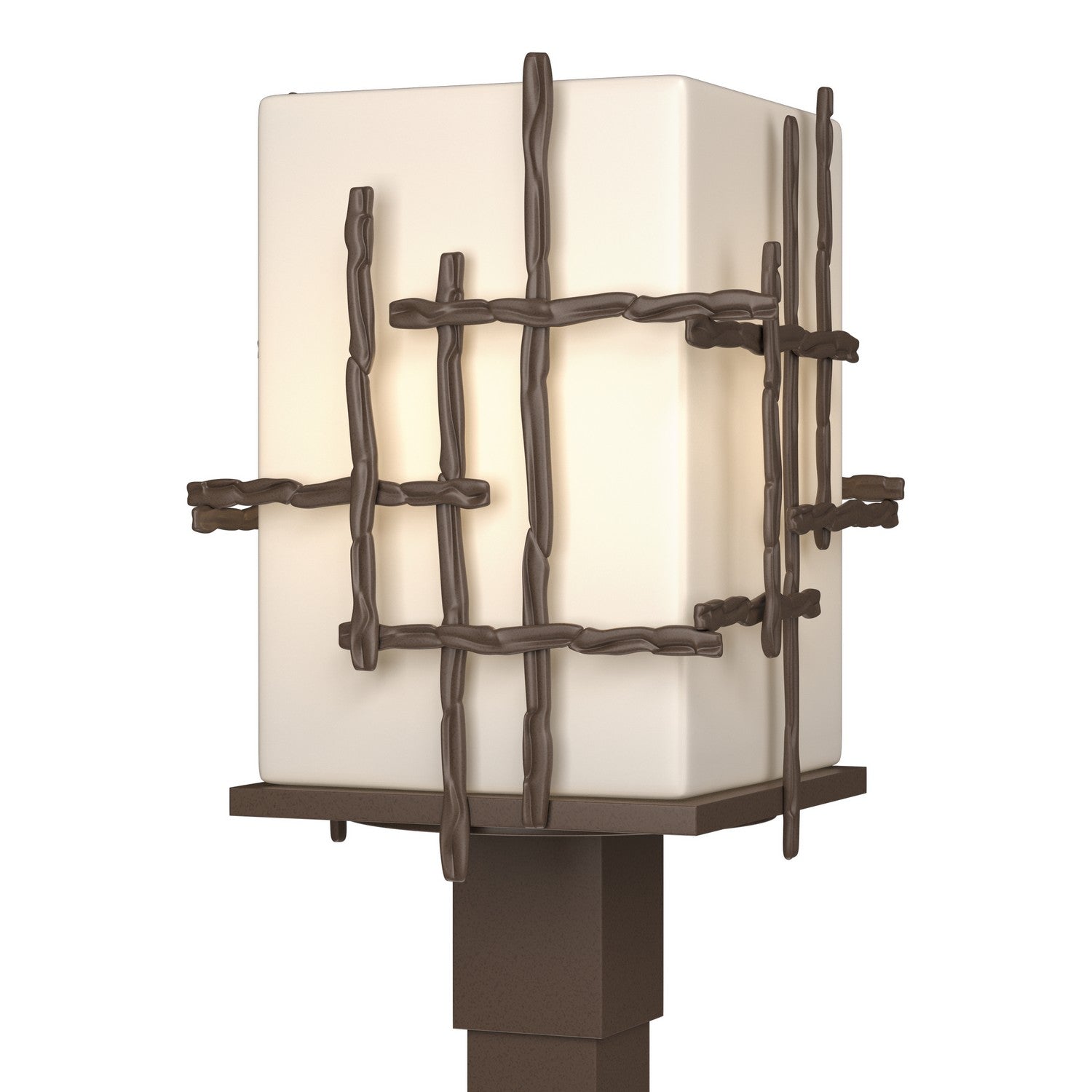 Hubbardton Forge - 342023-SKT-75-GG0084 - One Light Outdoor Post Mount - Tura - Coastal Bronze