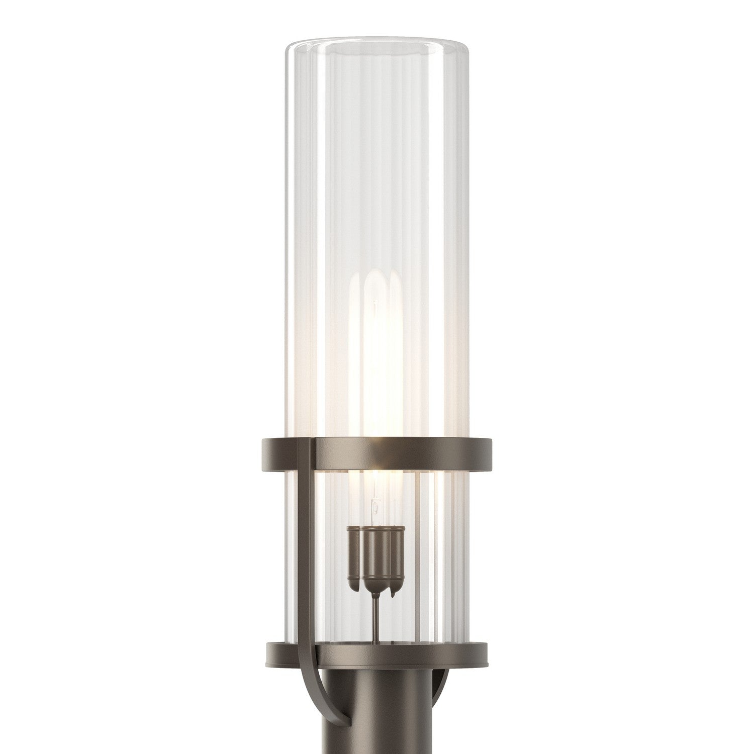Hubbardton Forge - 342025-SKT-77-ZM0745 - Alcove Outdoor Post Light - Alcove - Coastal Dark Smoke