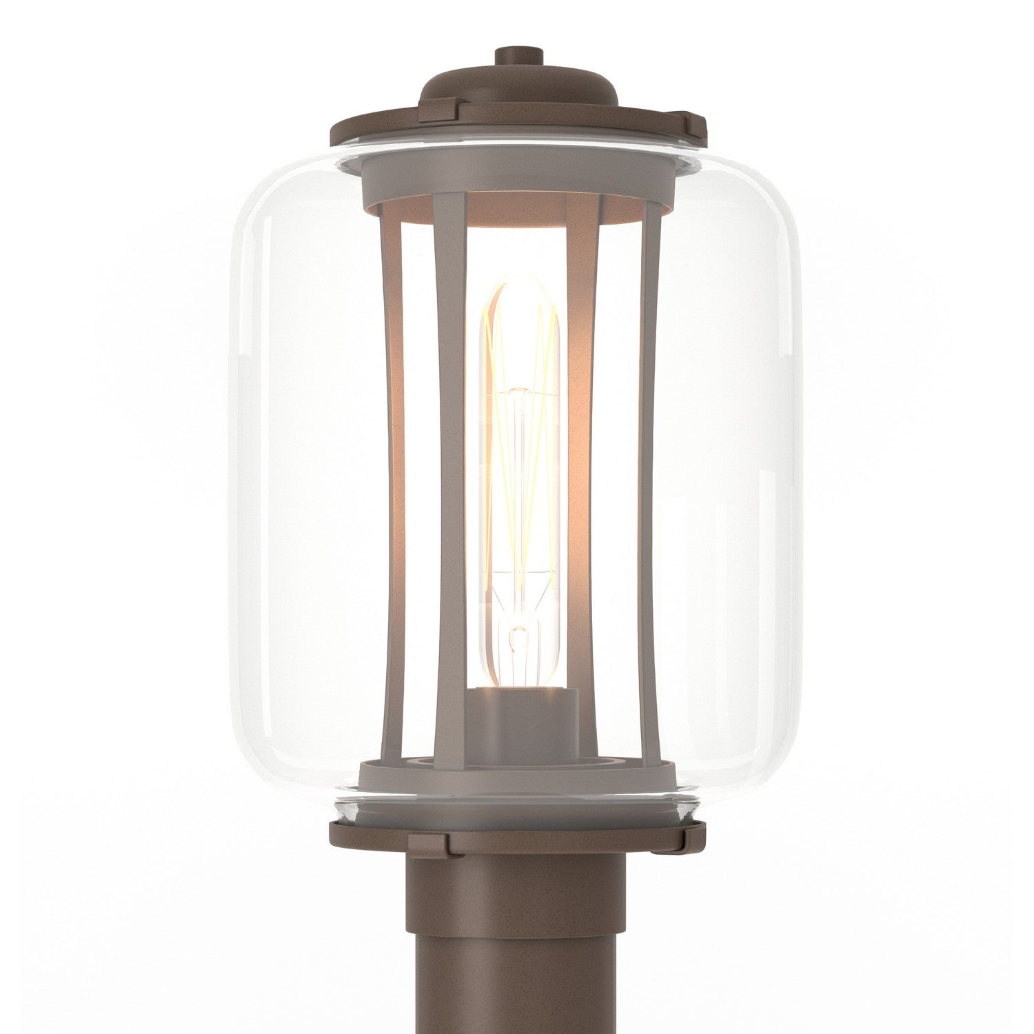 Hubbardton Forge - 342553-SKT-75-ZM0724 - One Light Outdoor Post Mount - Fairwinds - Coastal Bronze