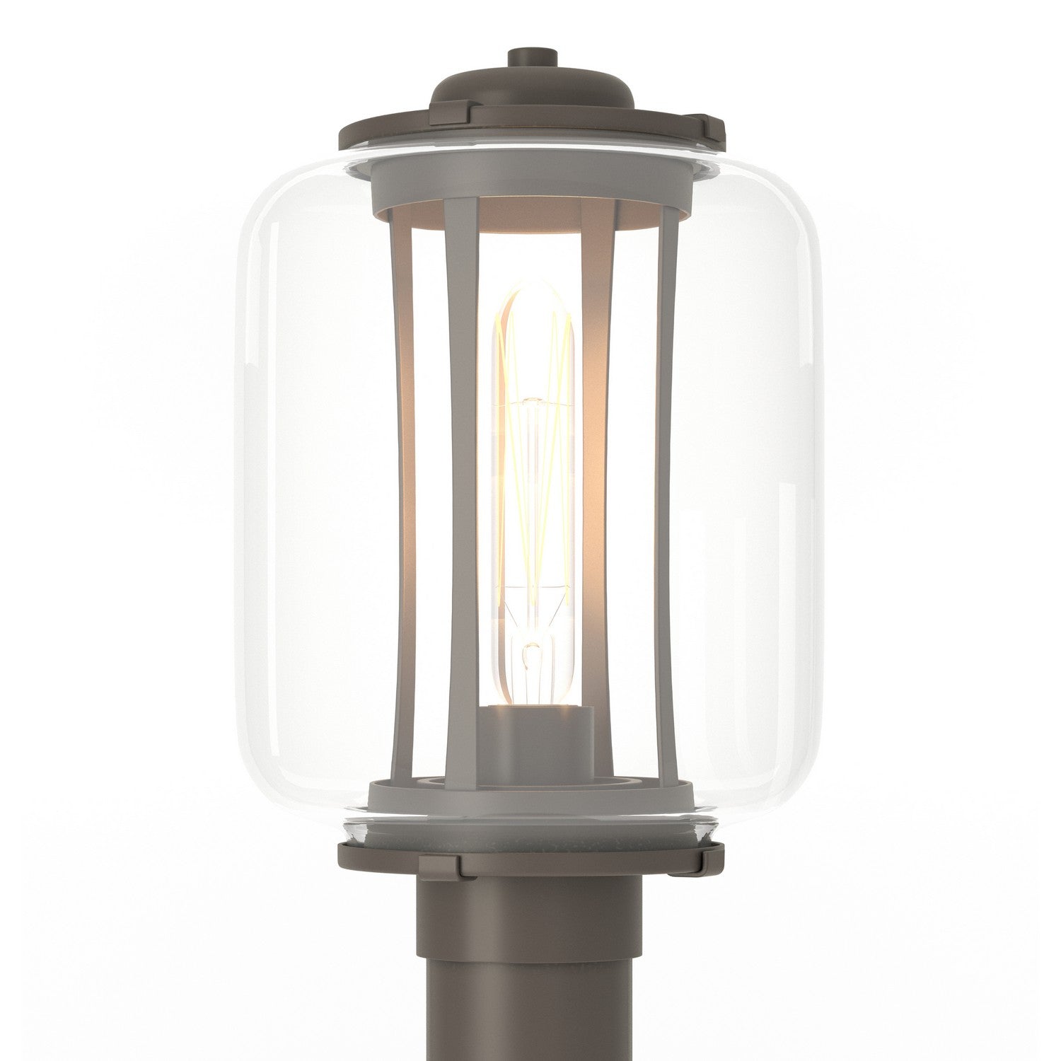 Hubbardton Forge - 342553-SKT-77-ZM0724 - One Light Outdoor Post Mount - Fairwinds - Coastal Dark Smoke