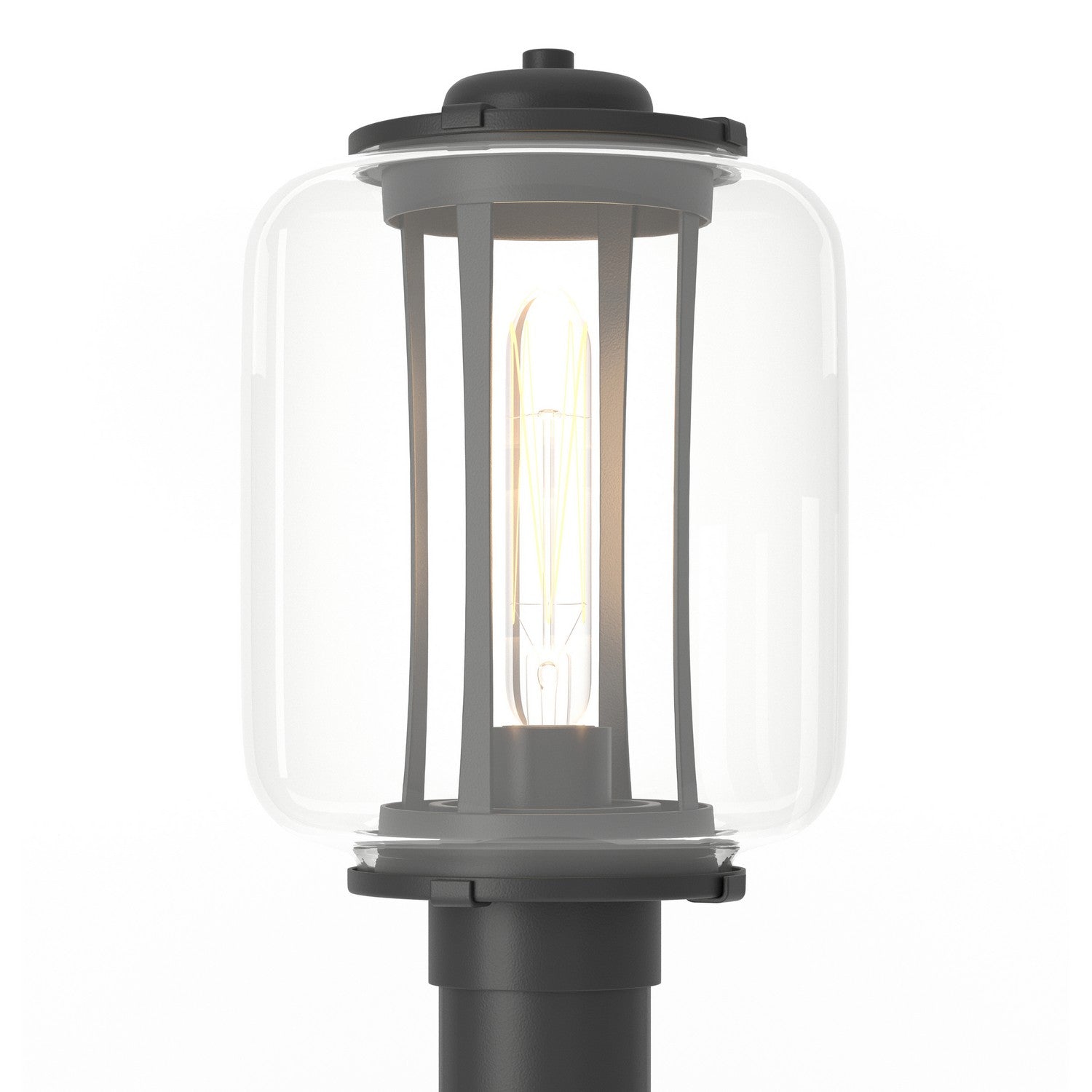 Hubbardton Forge - 342553-SKT-80-ZM0724 - One Light Outdoor Post Mount - Fairwinds - Coastal Black