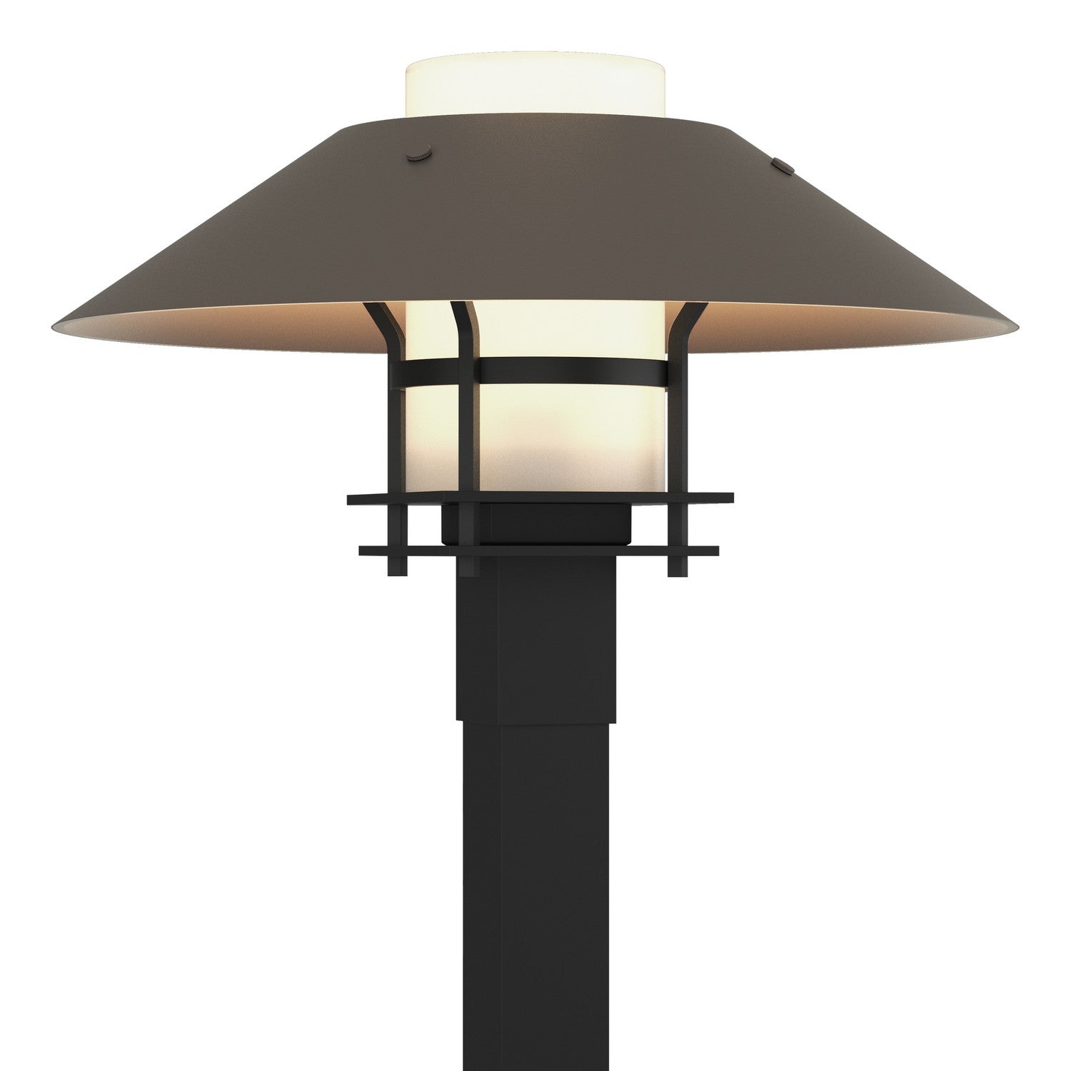 Hubbardton Forge - 344227-SKT-80-77-GG0026 - Henry Outdoor Post Light - Henry - Coastal Black