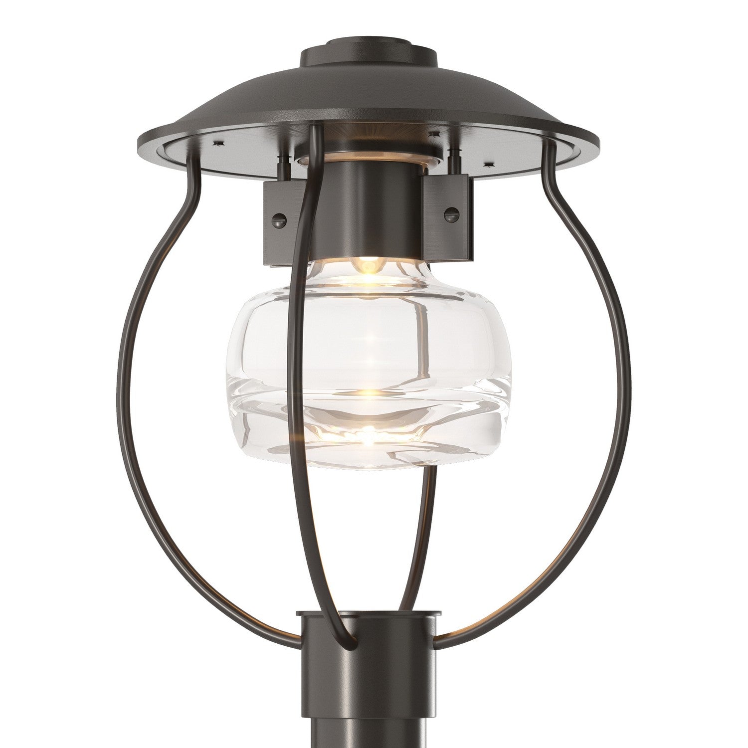 Hubbardton Forge - 344810-SKT-14-ZM0447 - One Light Outdoor Post Mount - Mason - Coastal Oil Rubbed Bronze