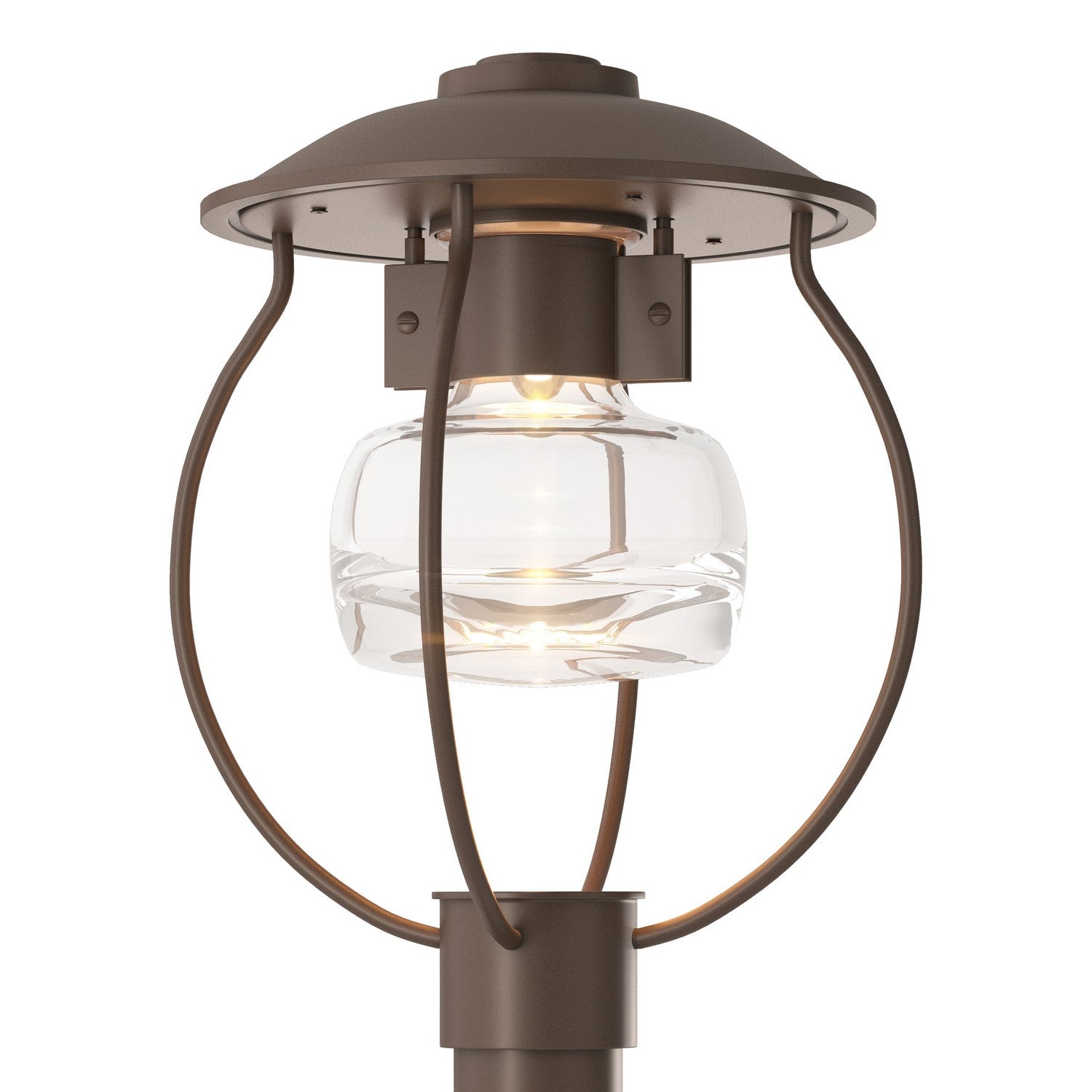 Hubbardton Forge - 344810-SKT-75-ZM0447 - One Light Outdoor Post Mount - Mason - Coastal Bronze